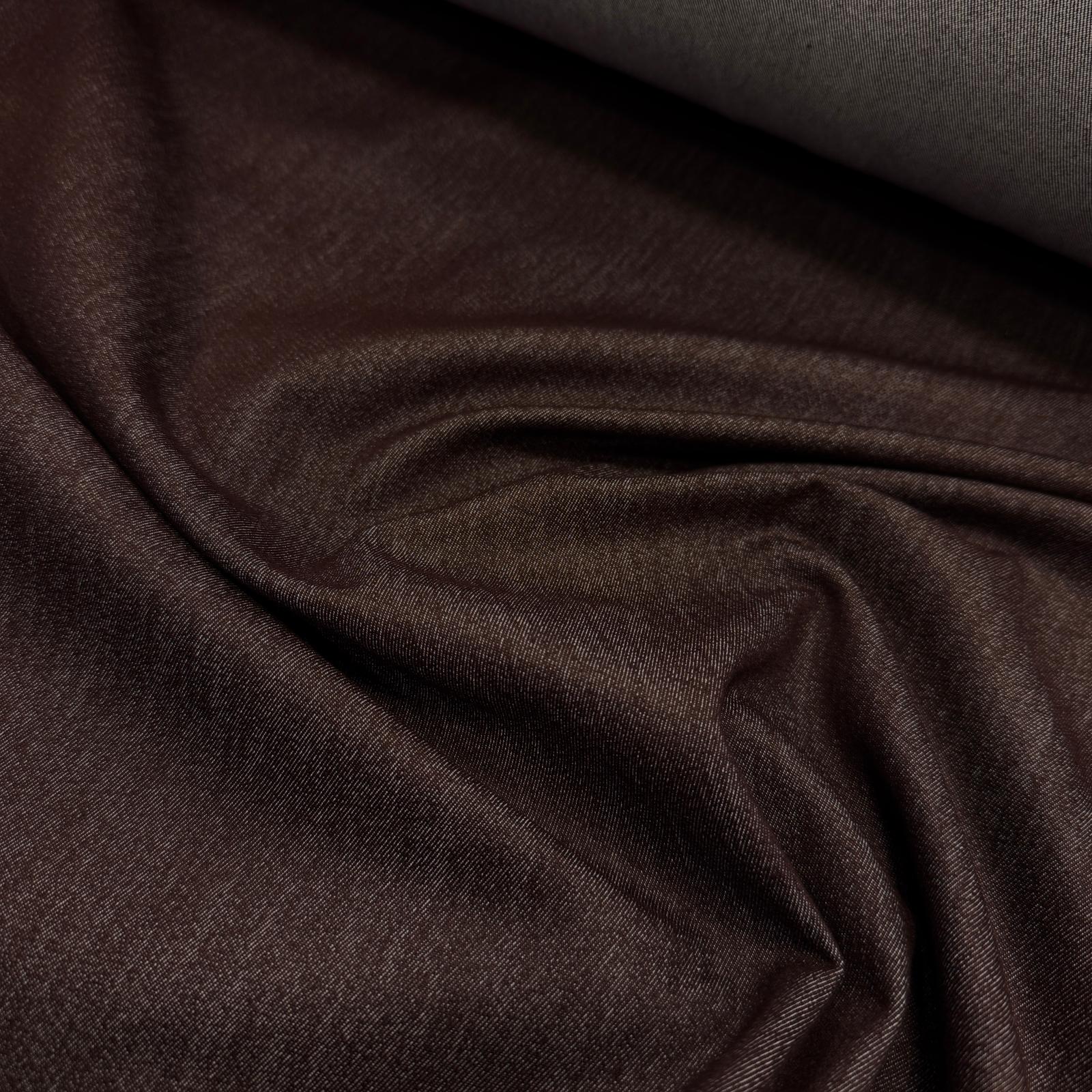 Acı Kahve Yumuşacık İhraç Fazlası Likralı Kot Kumaş