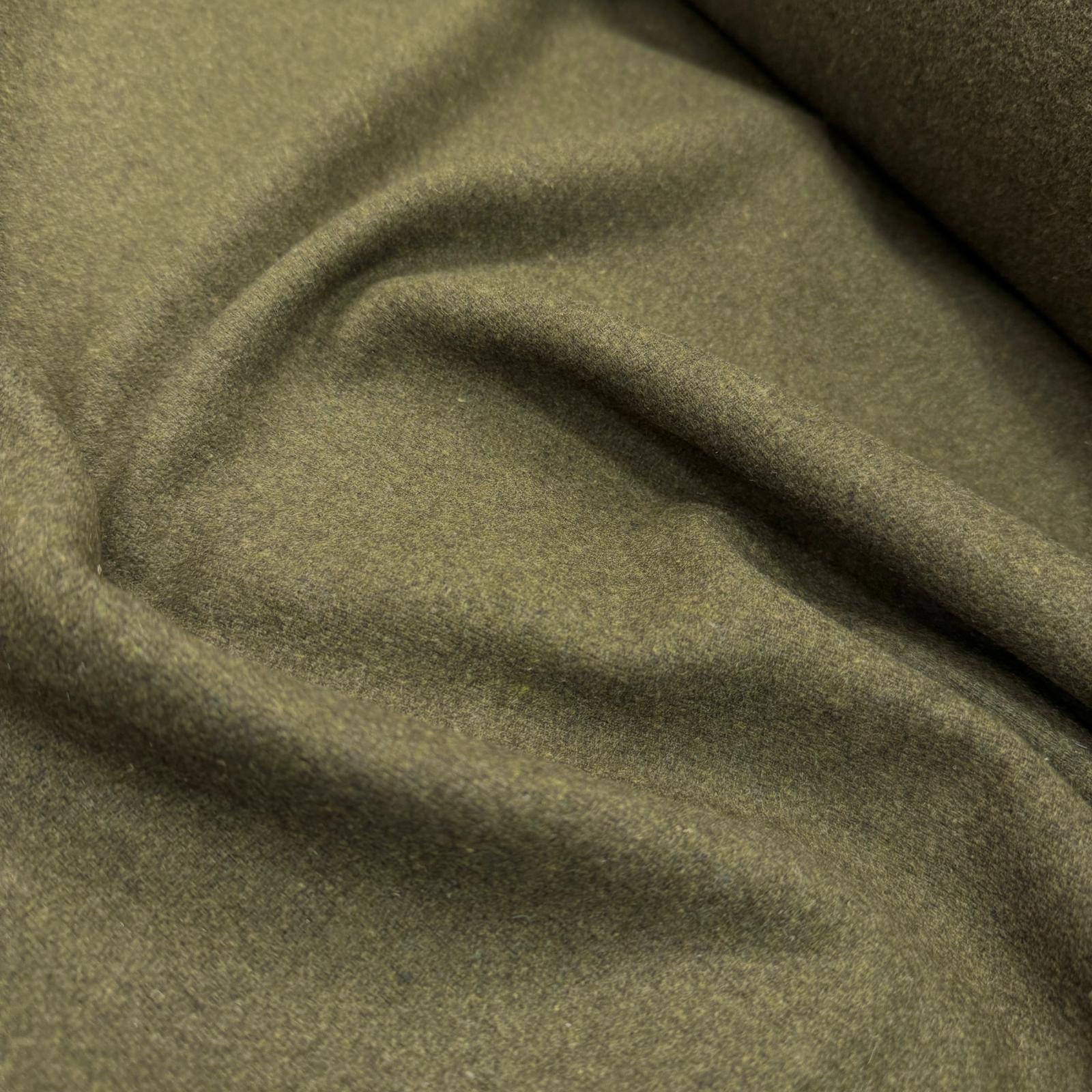 Kampanyalı Haki Kaşe Kumaş