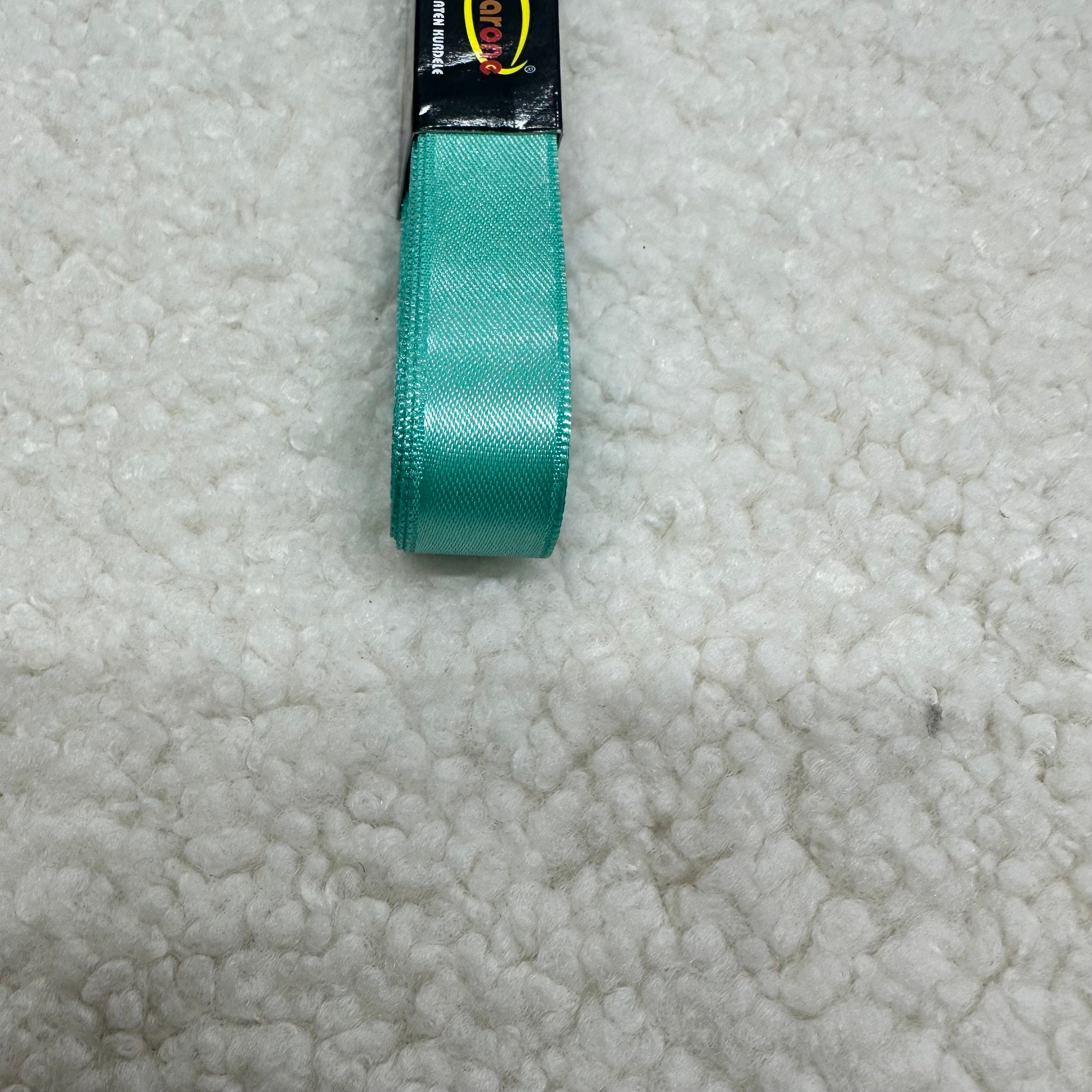 İki Cm Mint Saten Kurdele