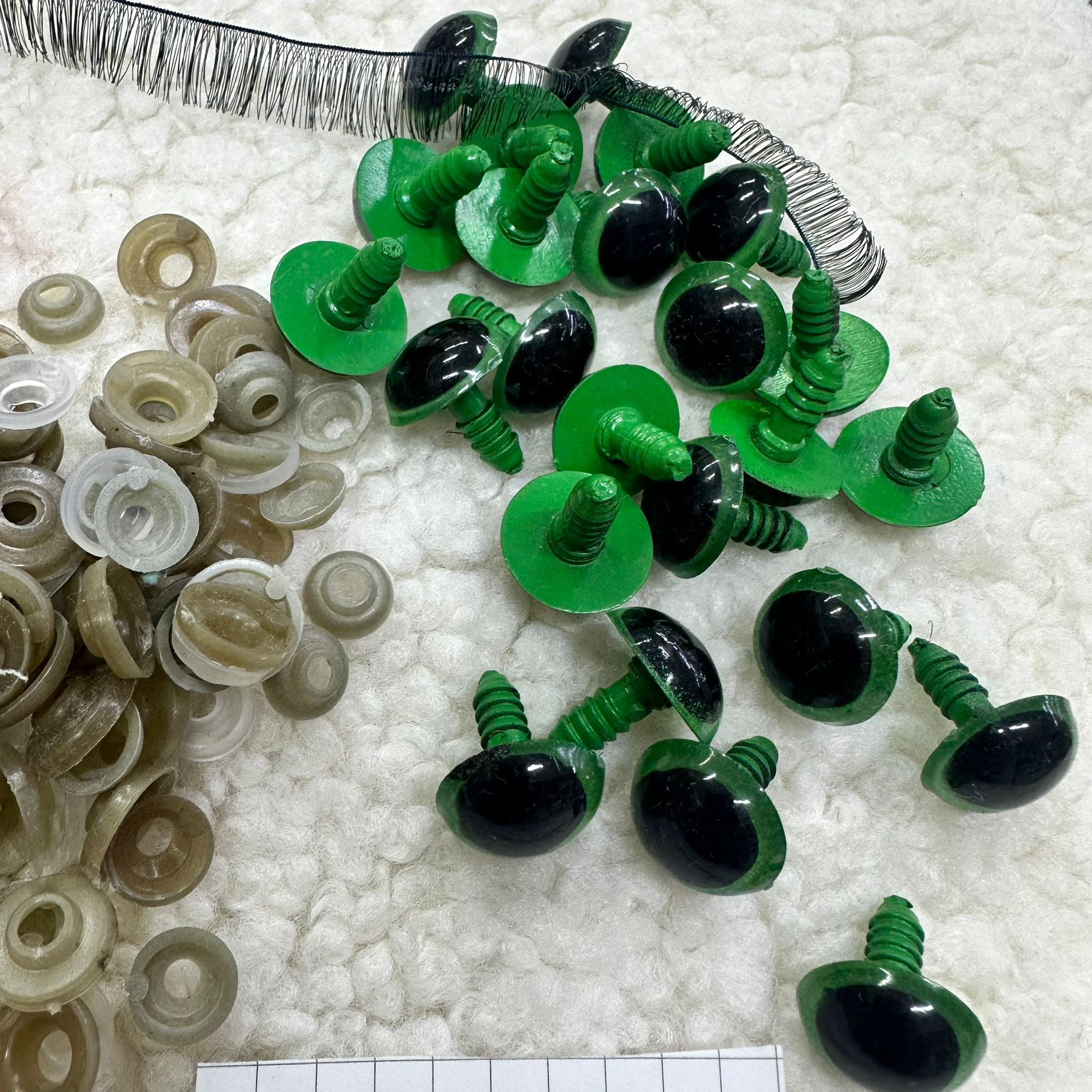 Yeşil Amigurumi Göz Set