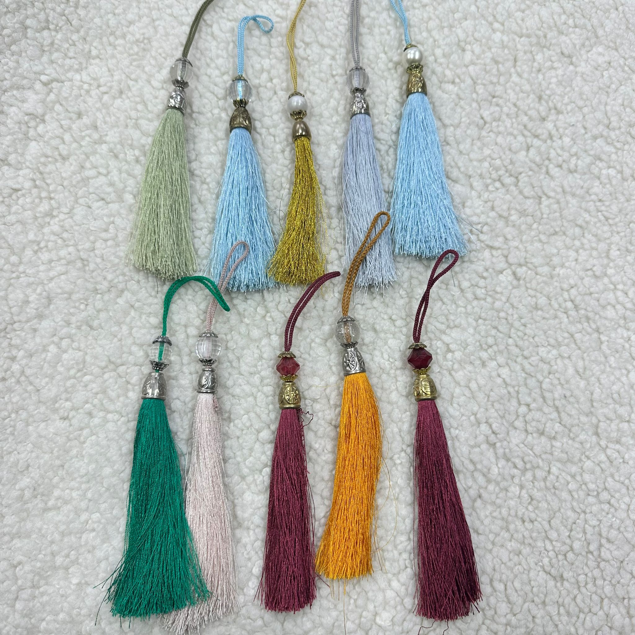 G-22 Uzun Boncuklu Püskül Set