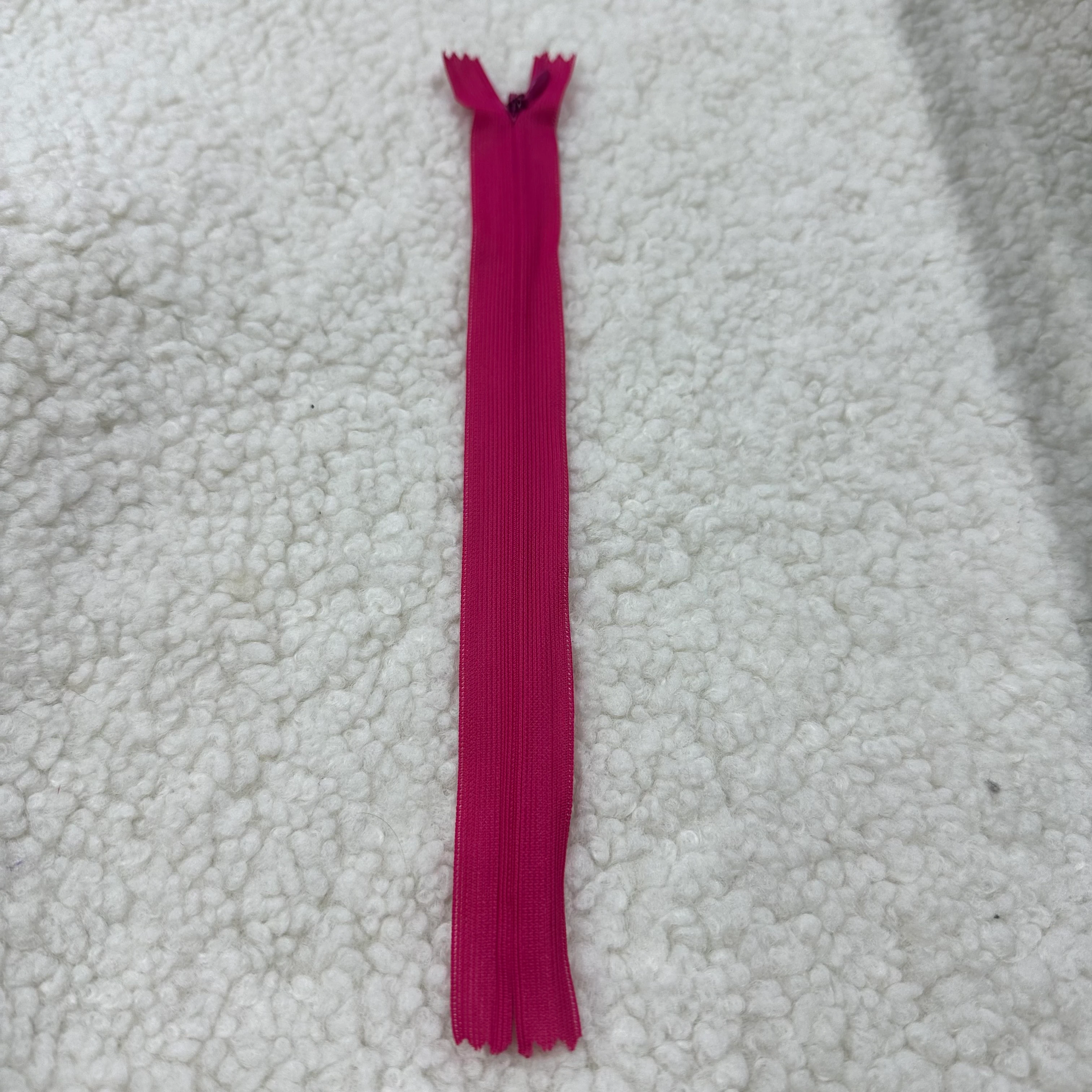 Fuşya Gizli Fermuar