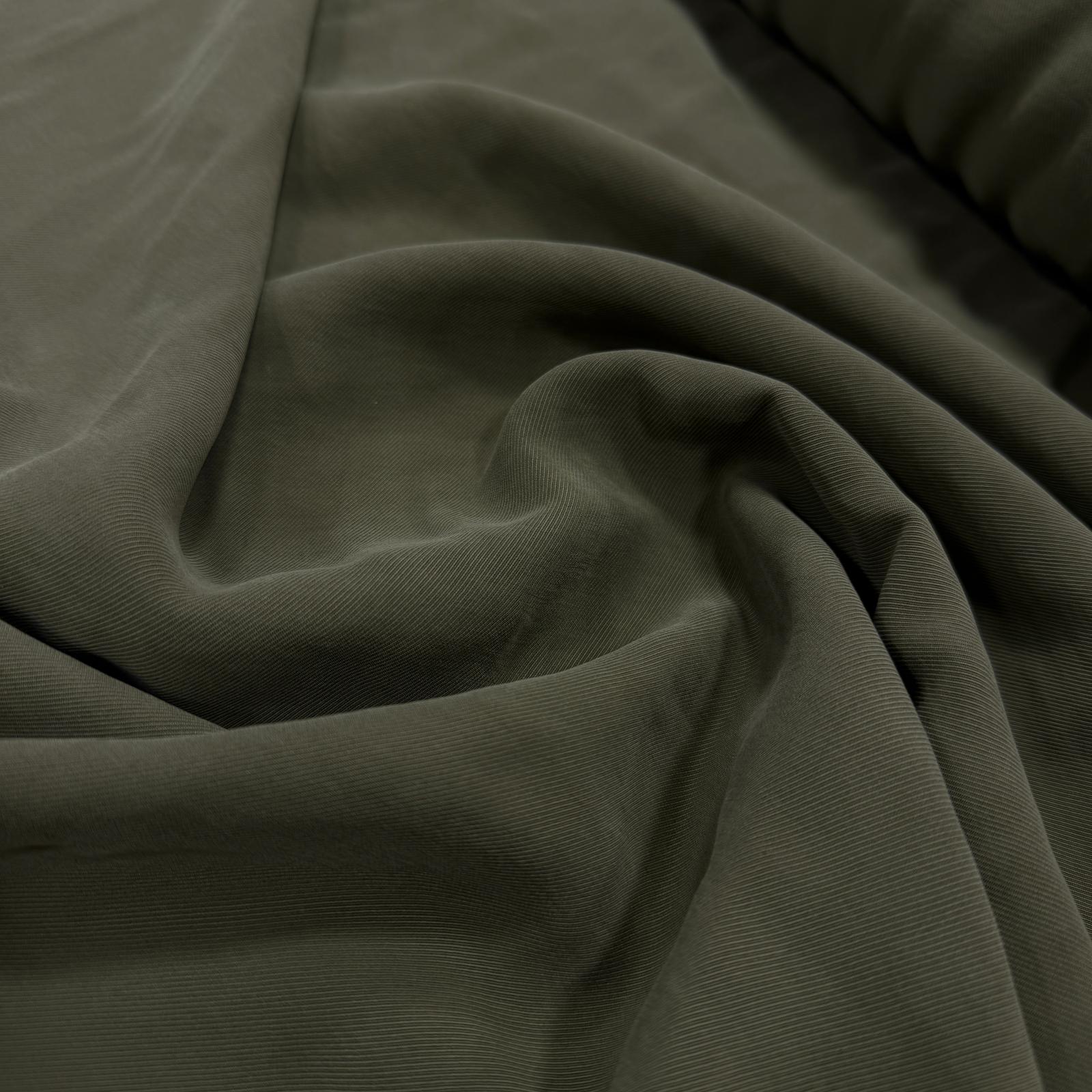 Haki İpeksi Modal Kumaş