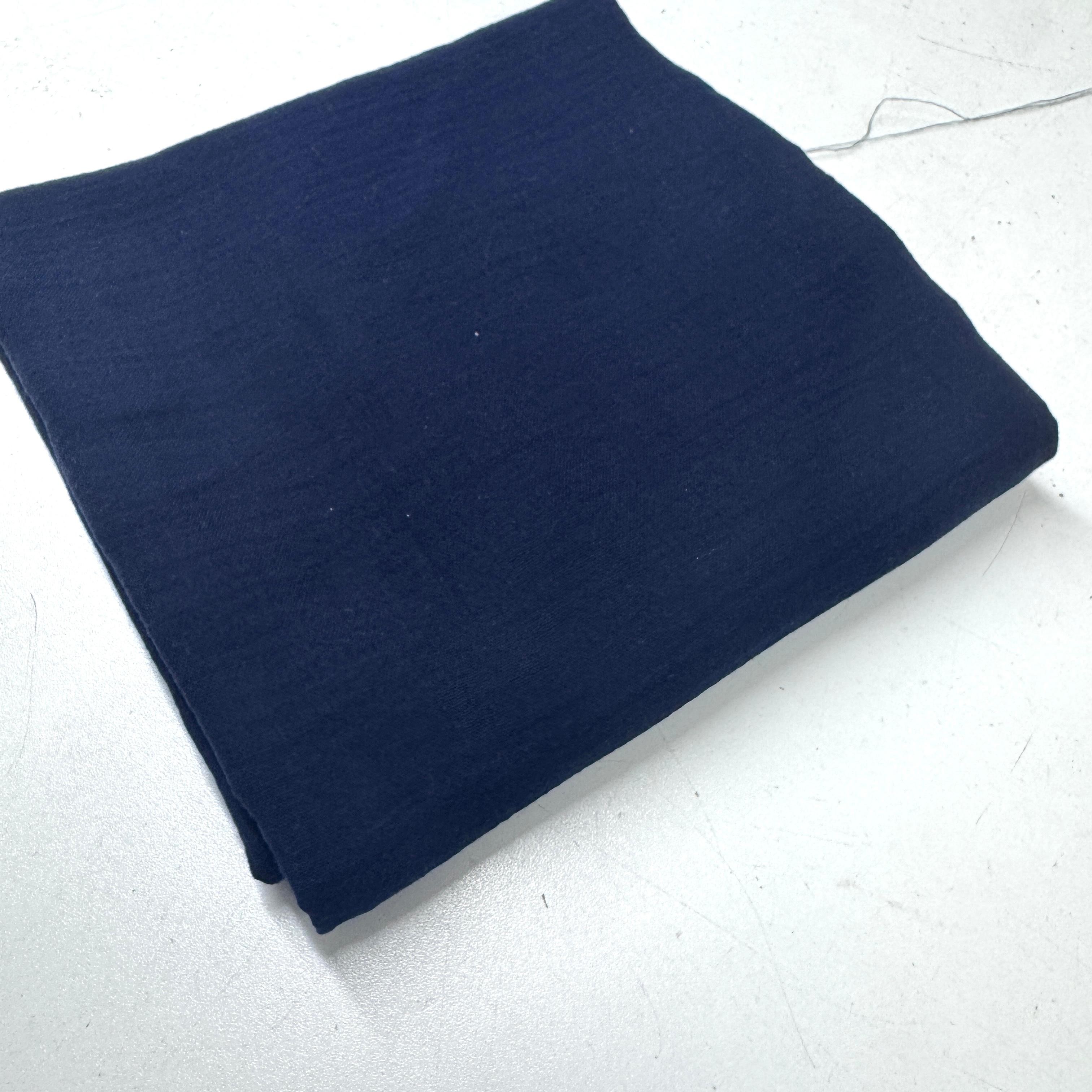 Lacivert 60*150 cm Parça Bürümcük Müslin Kumaş