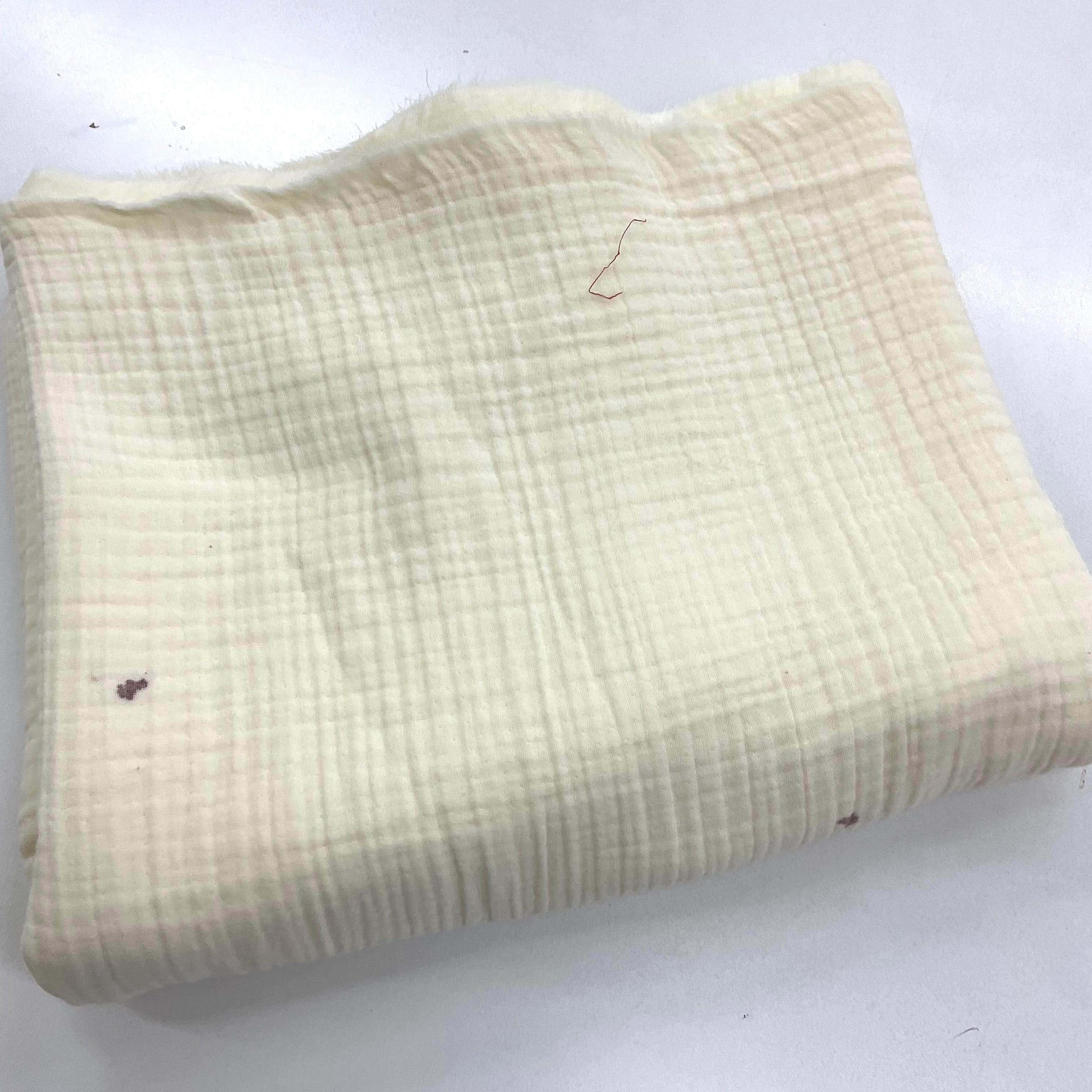 Defolu Krem 90*240 cm Parça Multi Müslin Kumaş