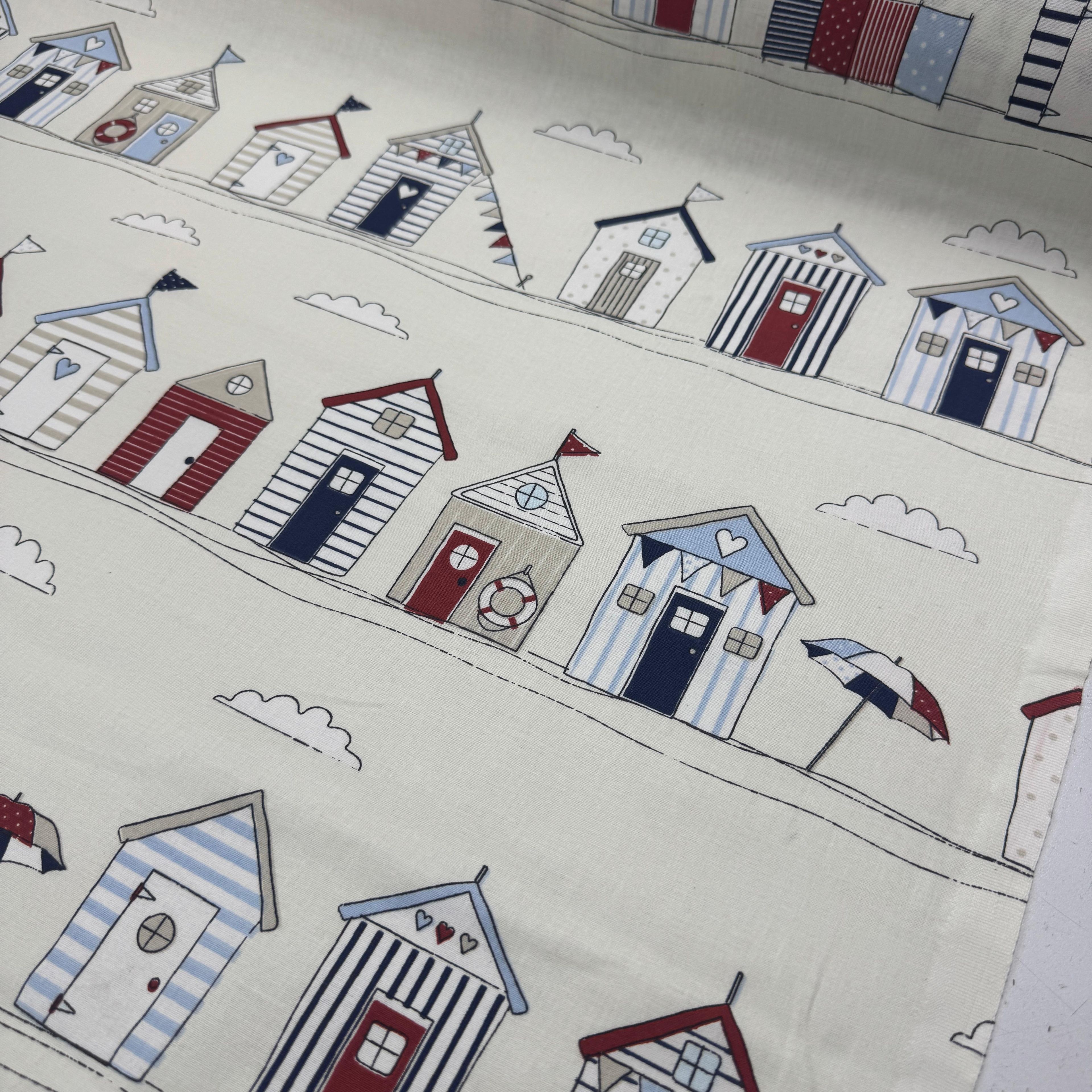 Sahil Evleri Premium Poplin Kumaş