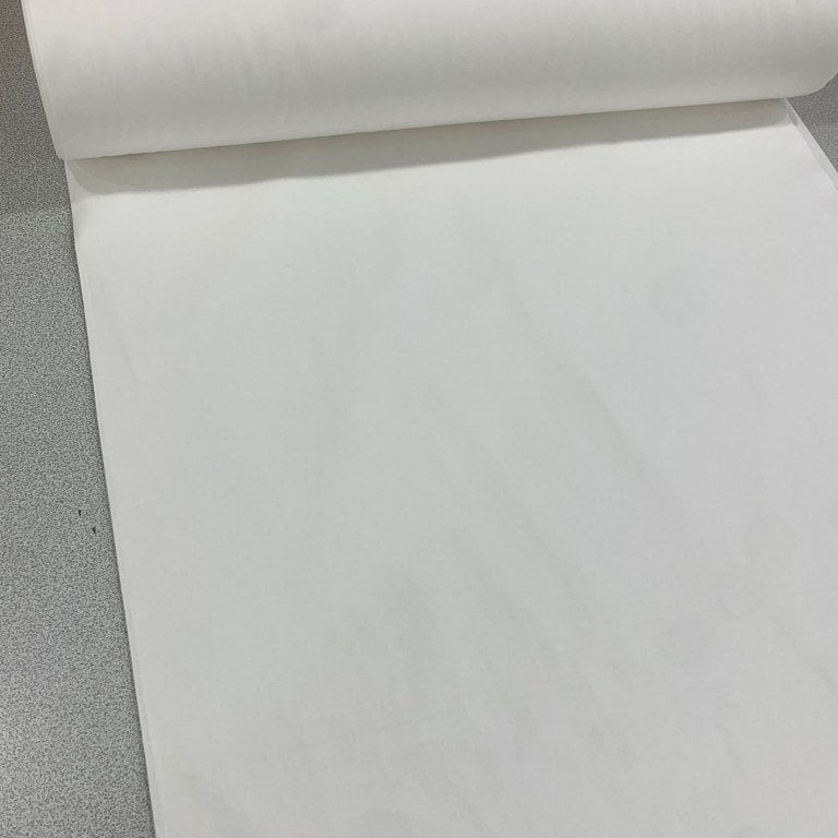 Faal Kırık Beyaz Poplin Kumaş