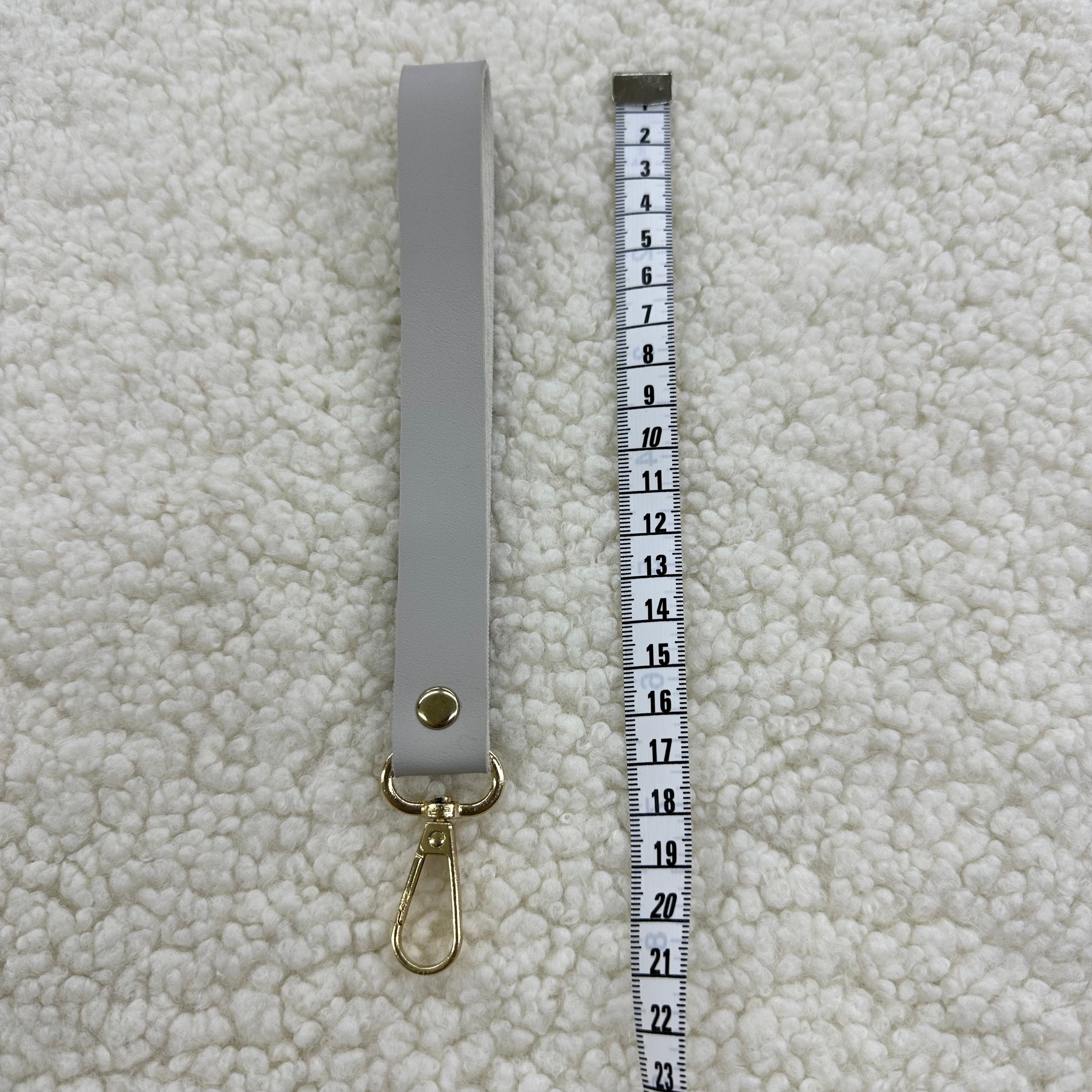 Gri Clutch Çanta Sapı
