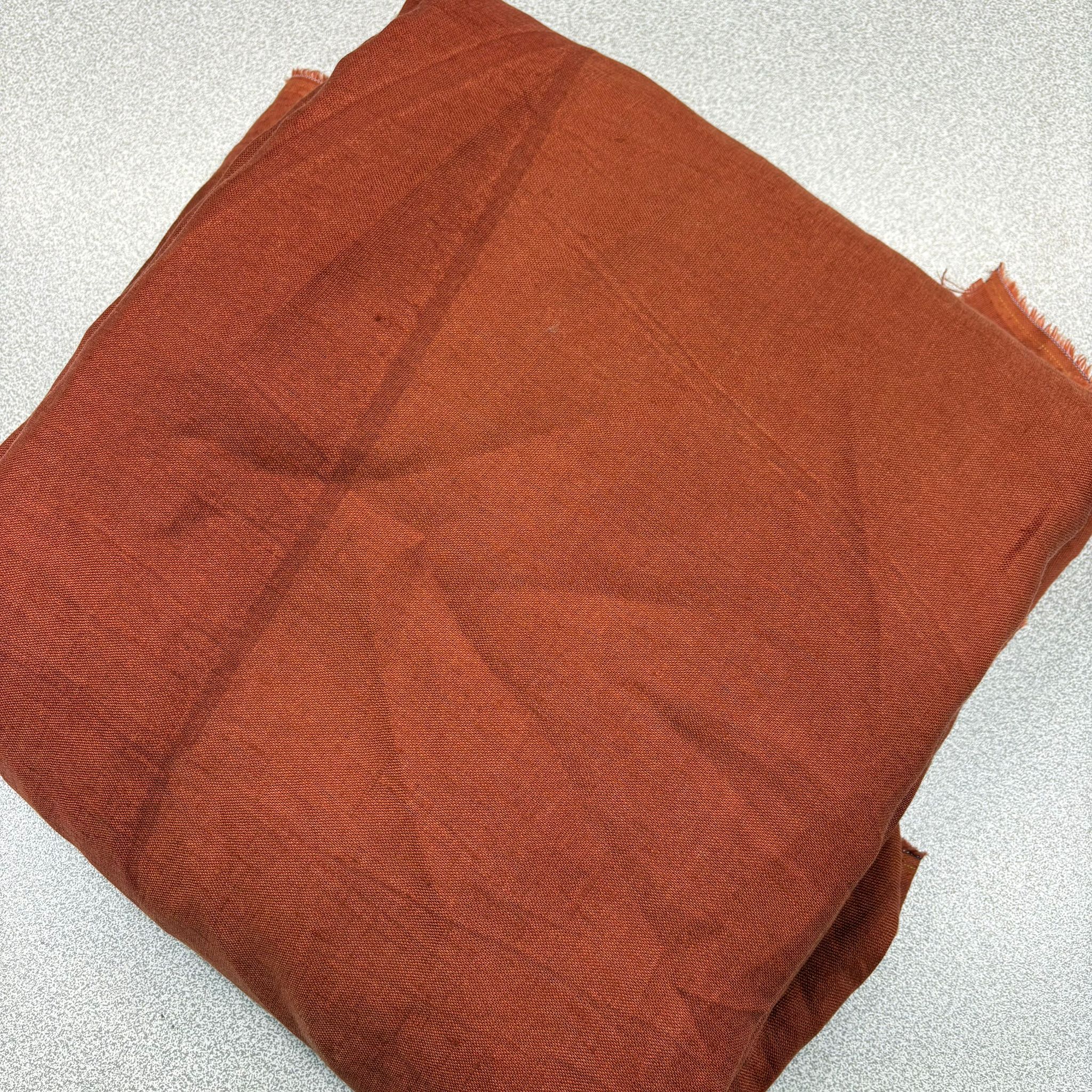 No:115 Defolu 350*150 cm Parça Ham Keten Kumaş