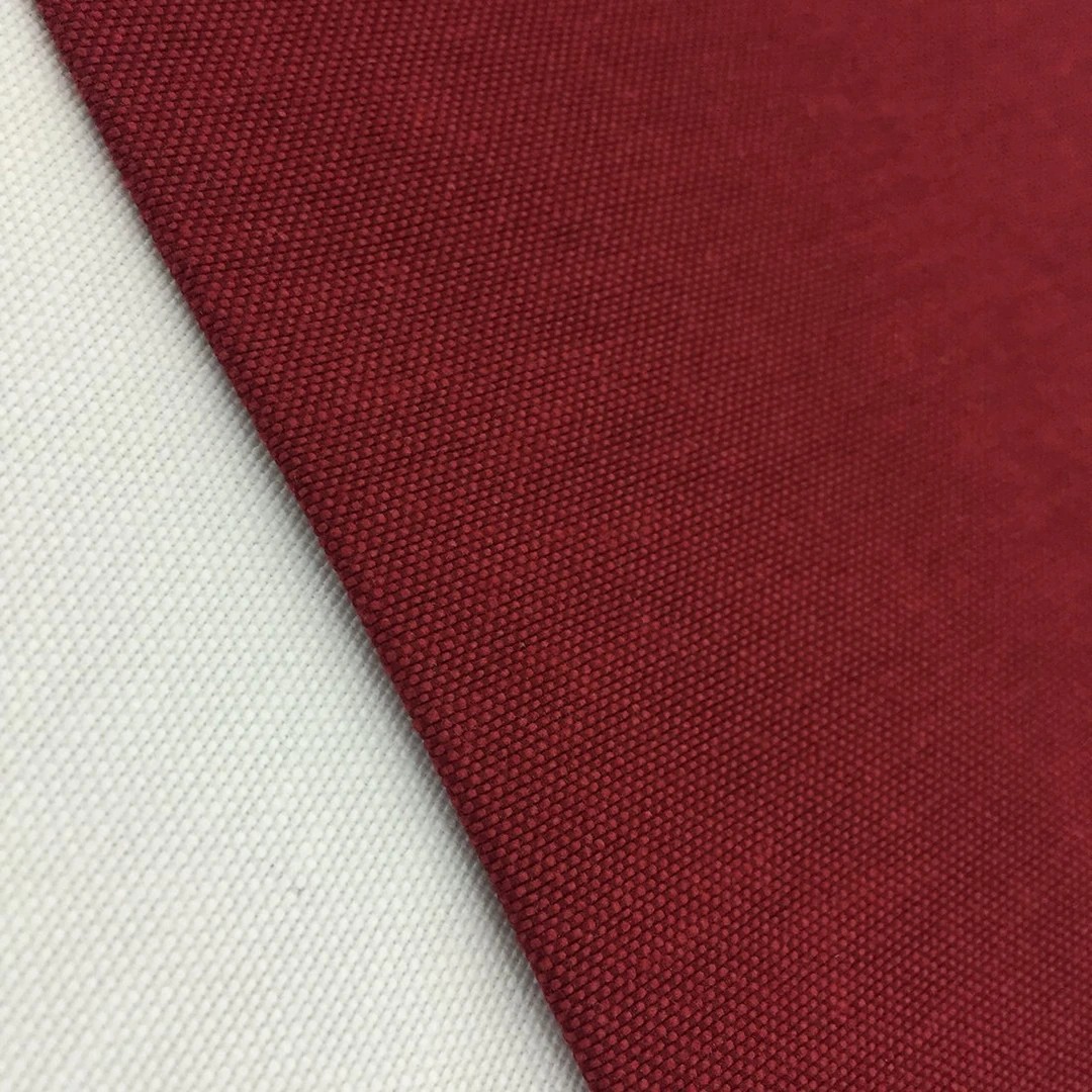 Düz Renk Duck Bezi - Bordo
