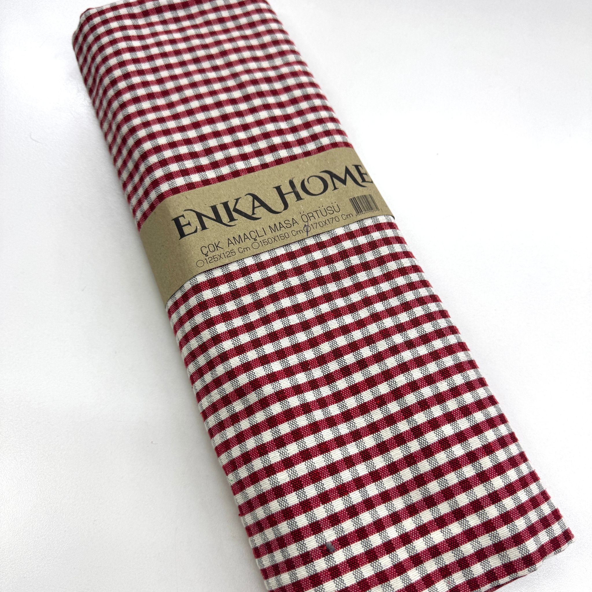 Kırmızı Masa Örtüsü