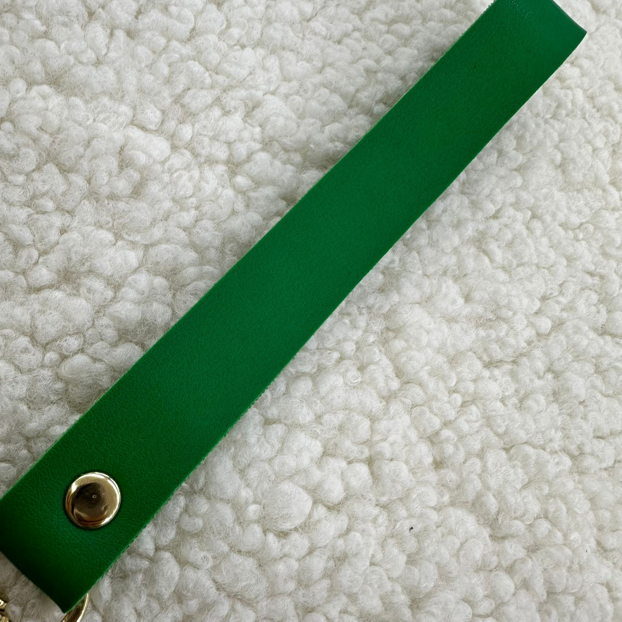 Yeşil Clutch Çanta Sapı