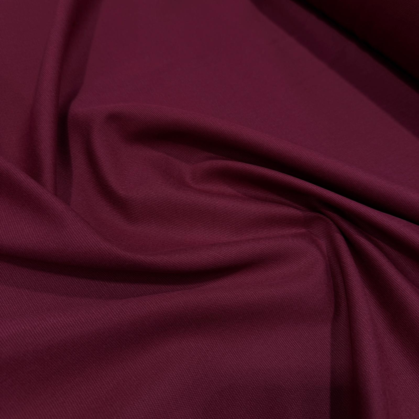 Hafif Defolu 1-a Vişne Kanvas Kumaş