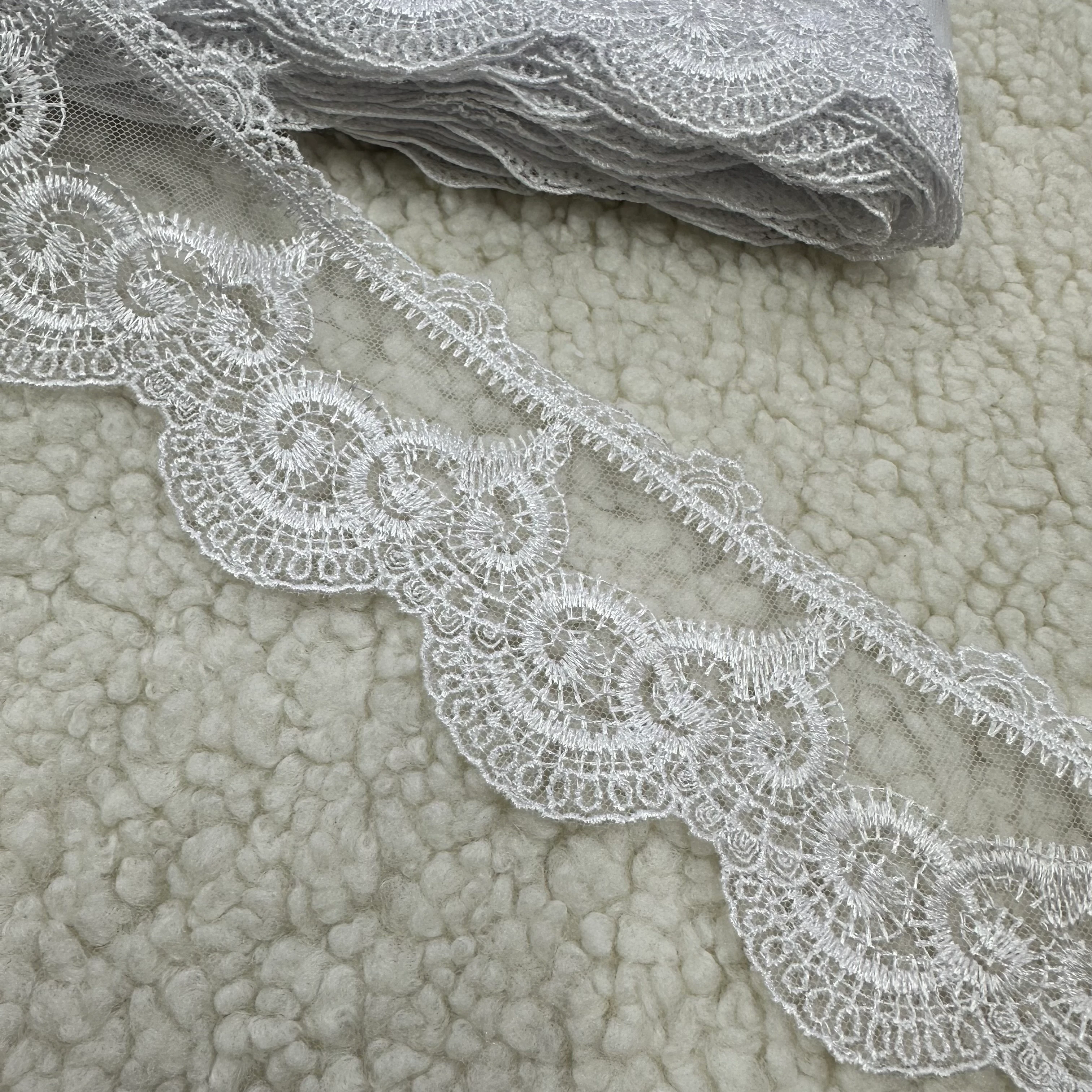 Top Beyaz Tül Güpür 2169