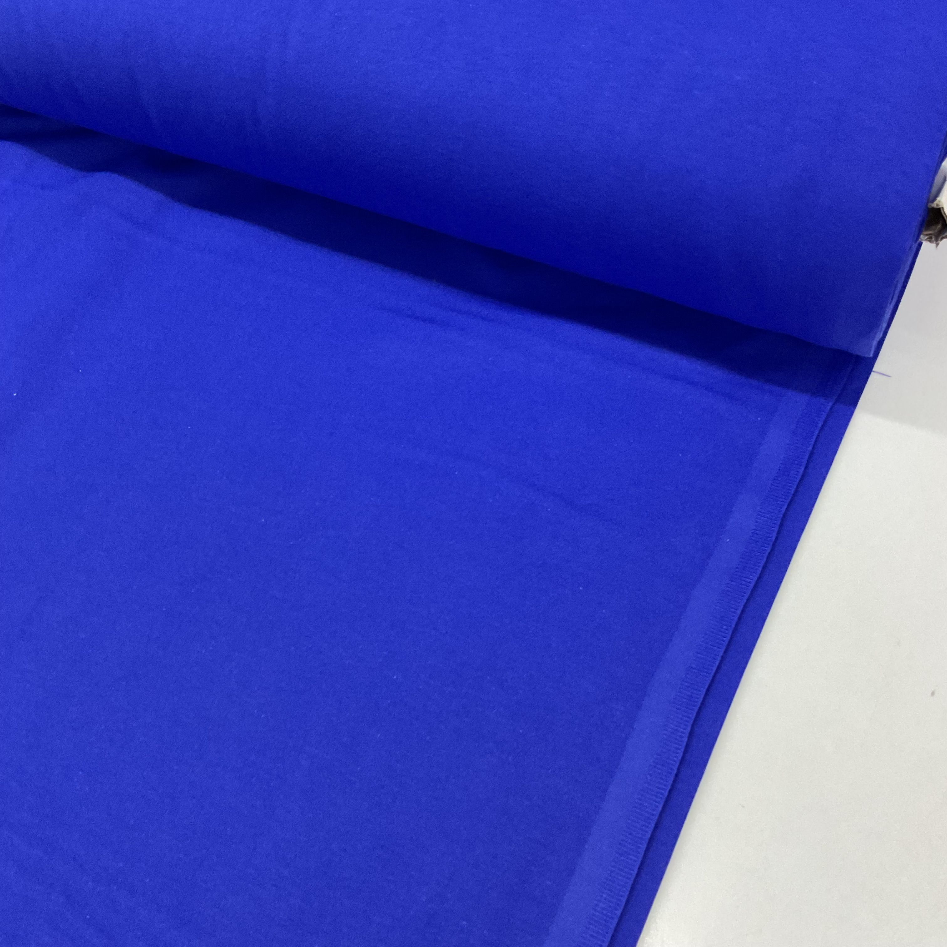 Saks Mavi Polyesterli Poplin Kumaş