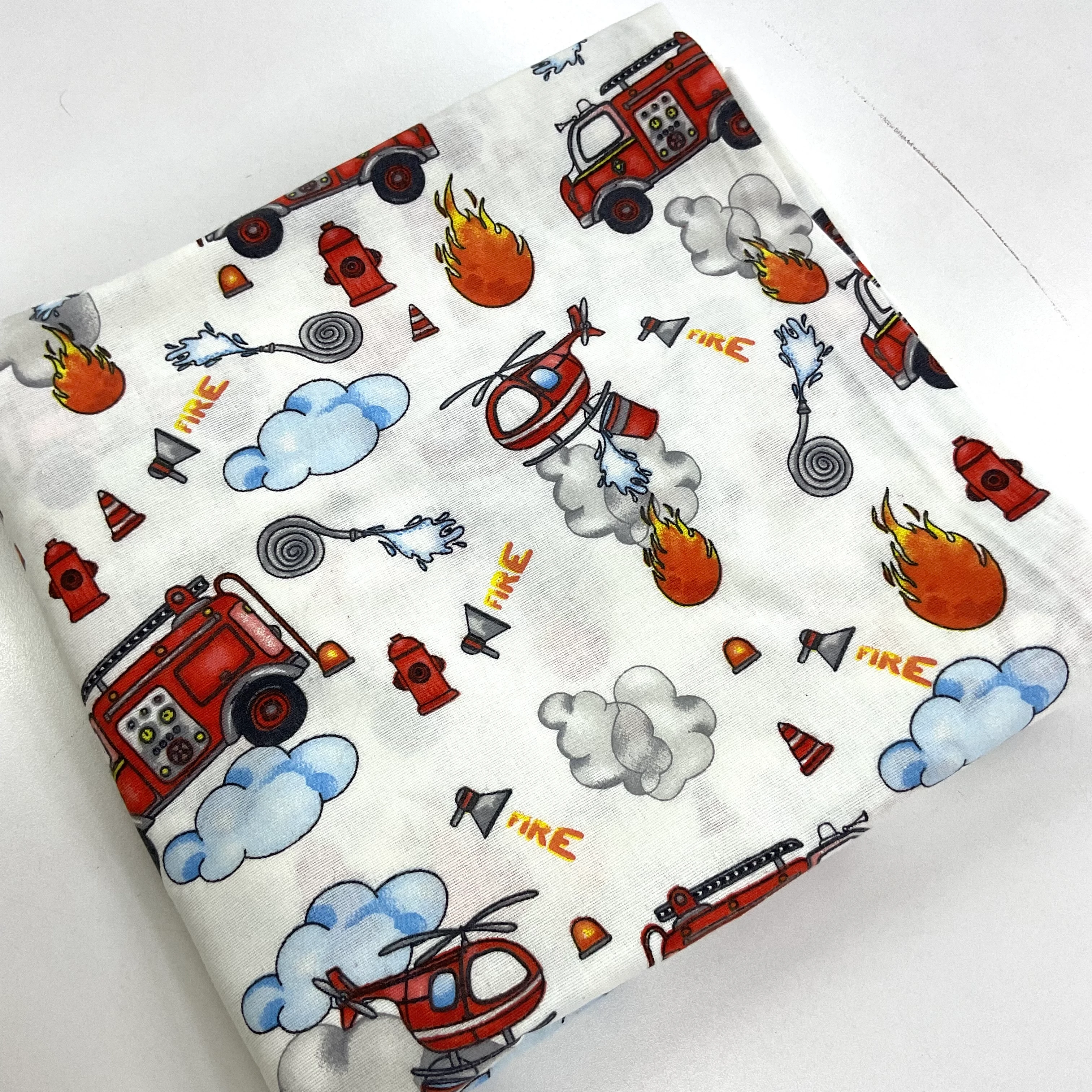 İtfaiyeciler 100*240 Cm Parça Pazen Kumaş 