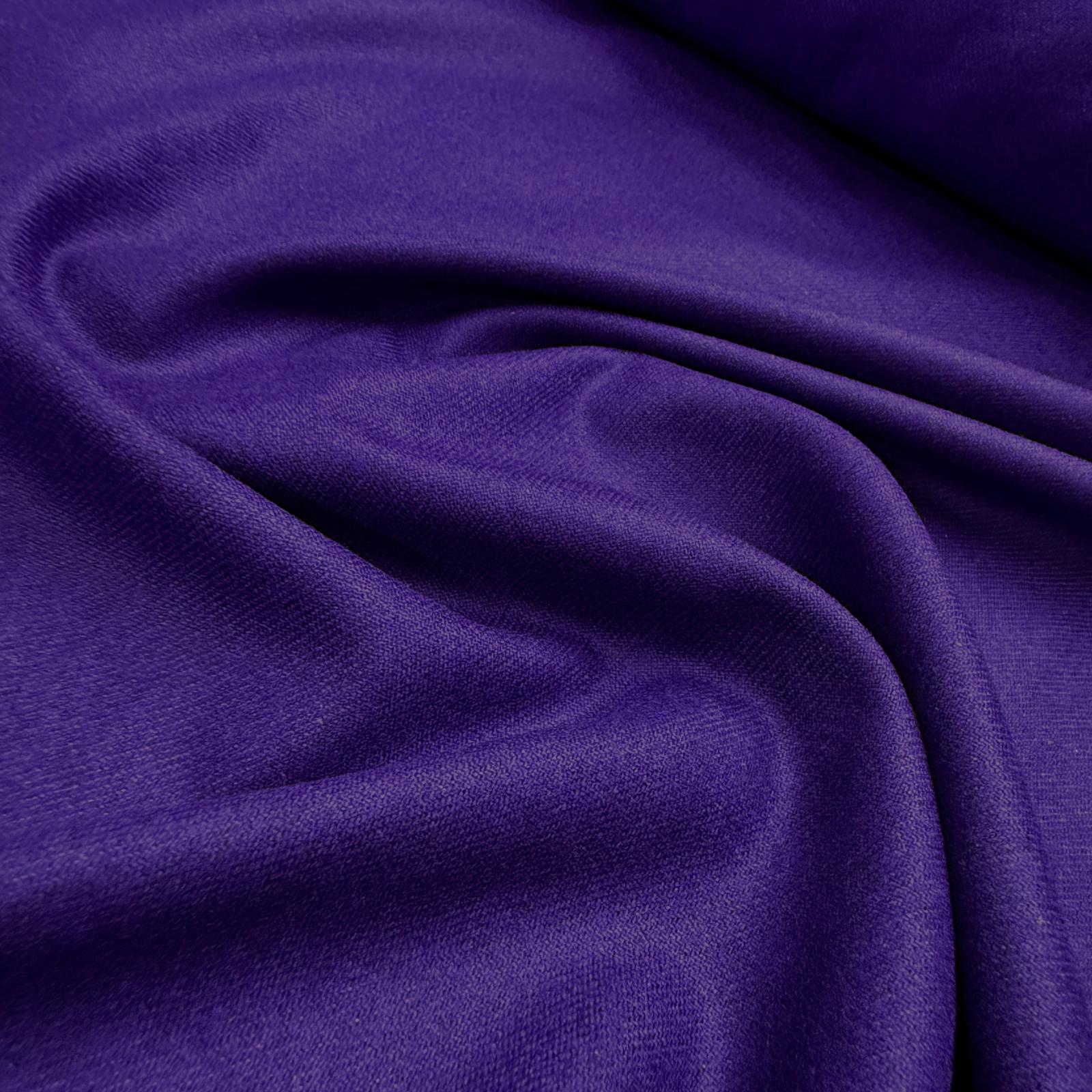 İngiliz Yünlü Morcivert İnce Kaşe Kumaş