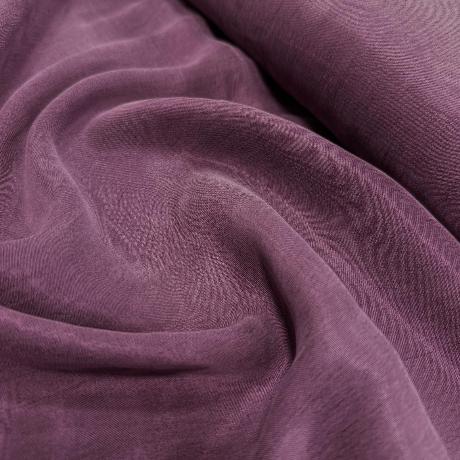 Mürdüm Cupro Kumaş