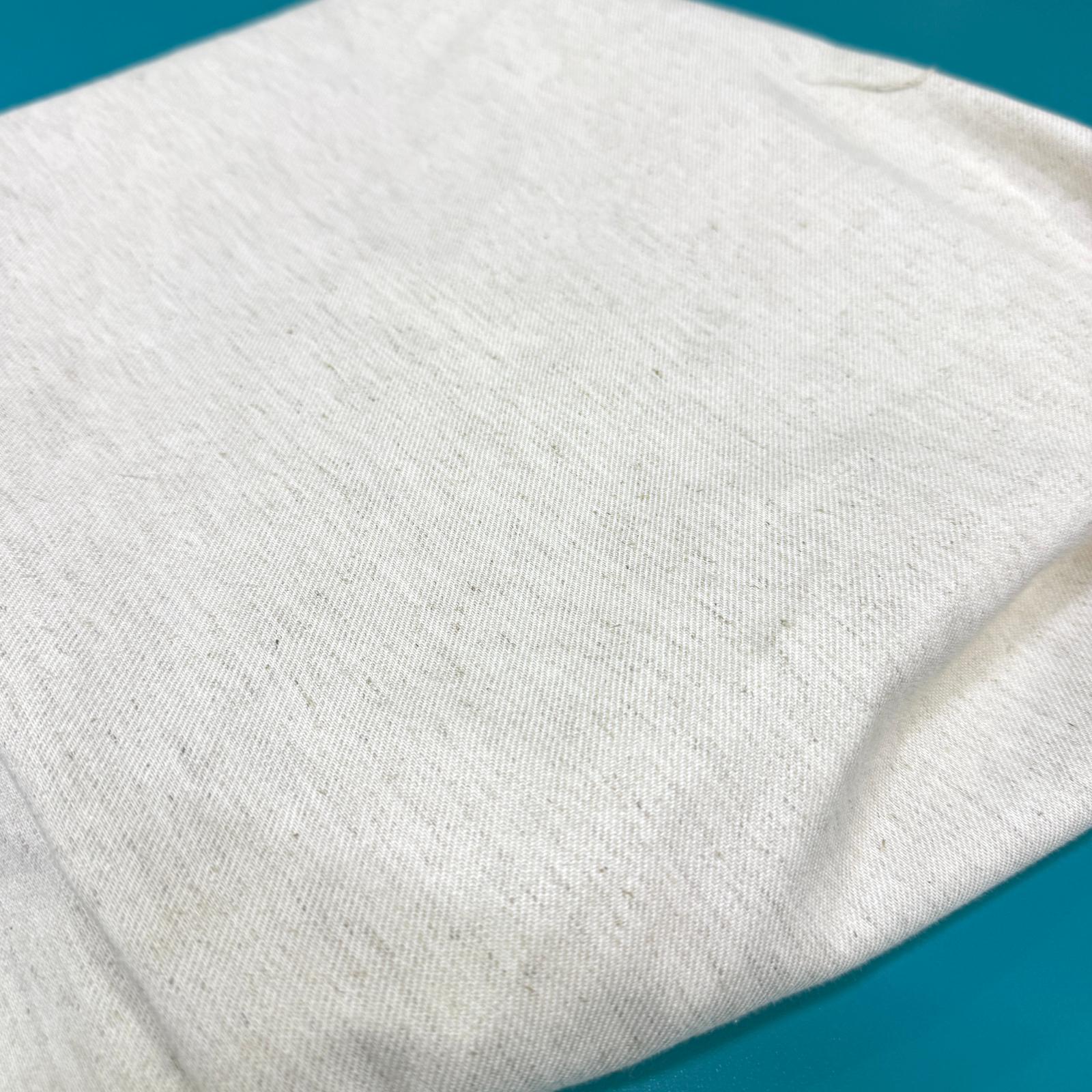 Naturel 90*140 cm Parça Pamuk Keten Kumaş