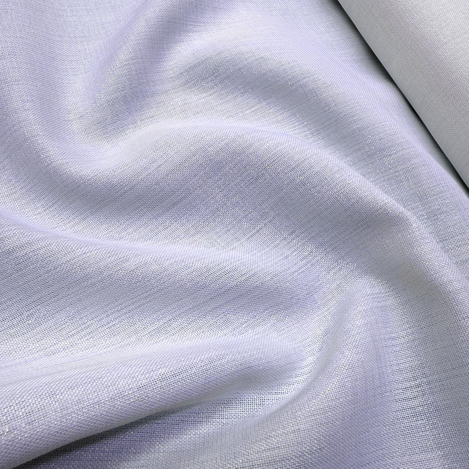 Simli Beyaz Gardenya Kumaş