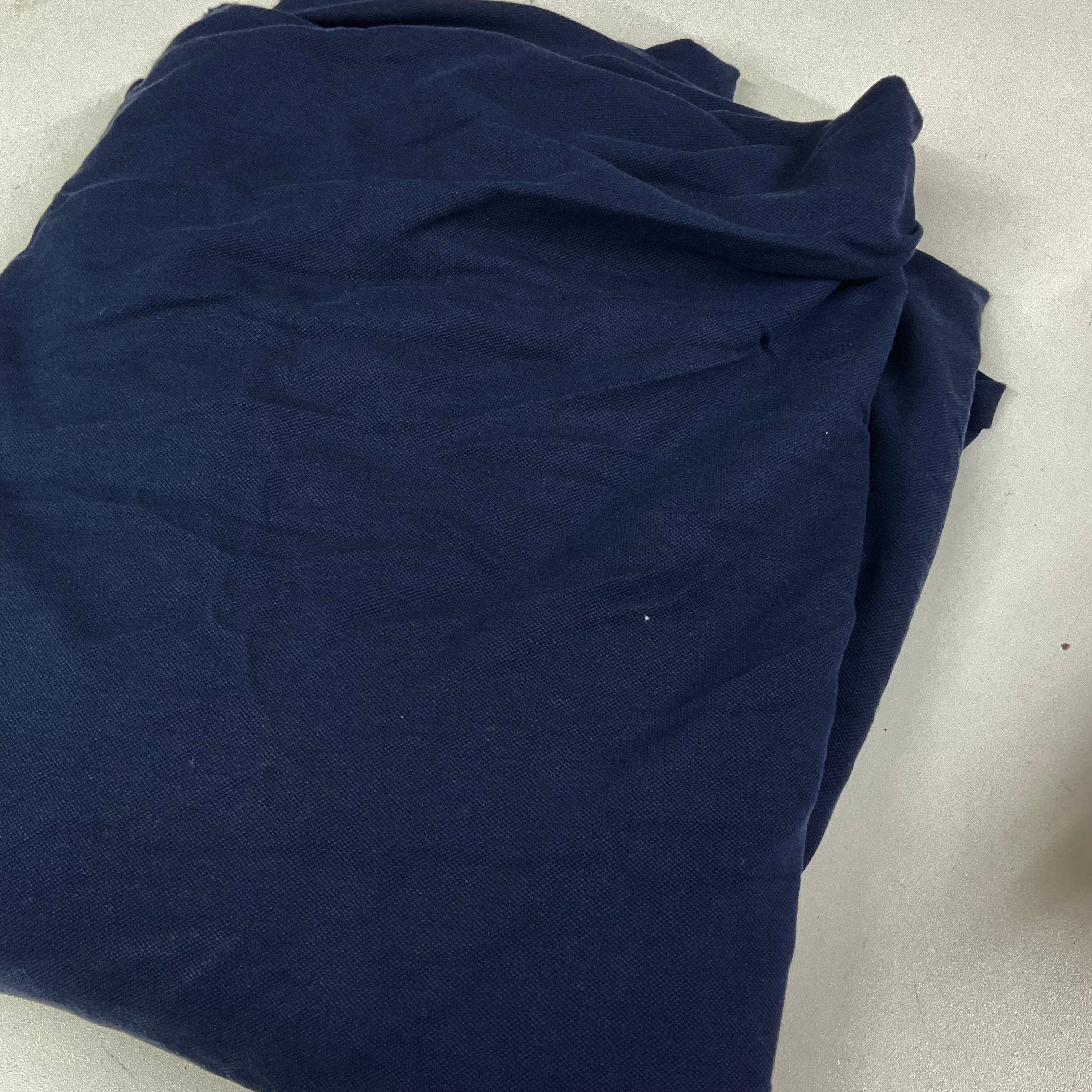 Koyu Lacivert Pamuklu Lakost İnce Penye Kumaş 1000 gr