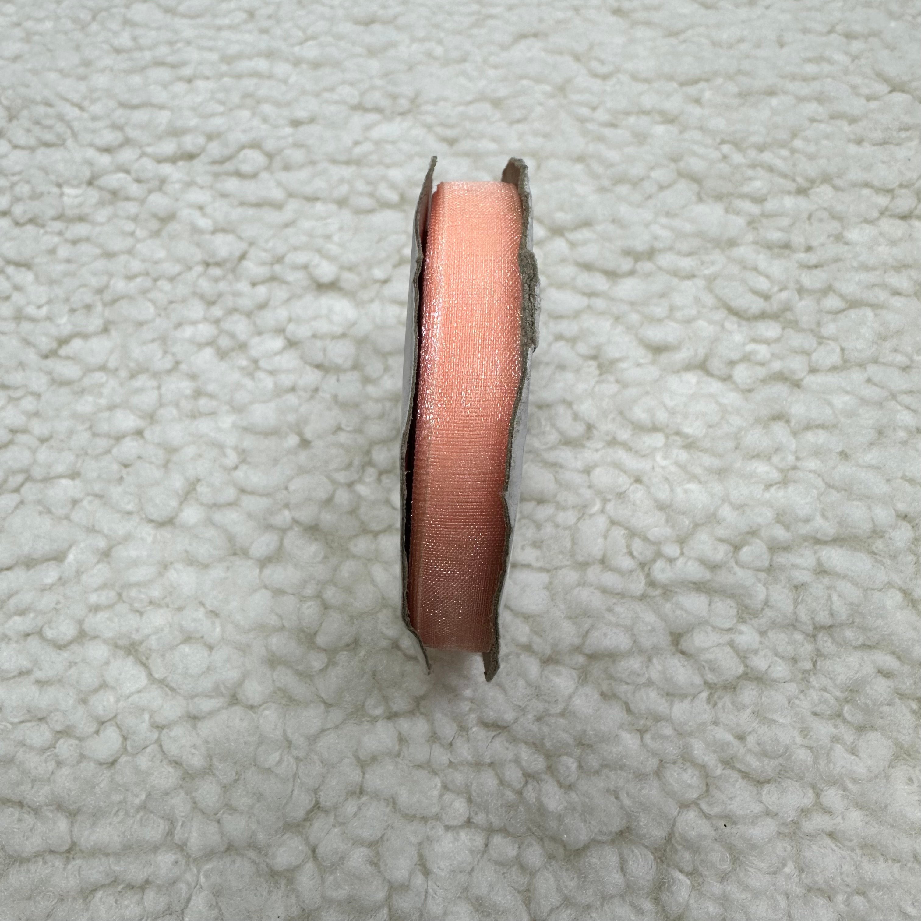 Yavruağzı Organze Kurdele 1 Cm