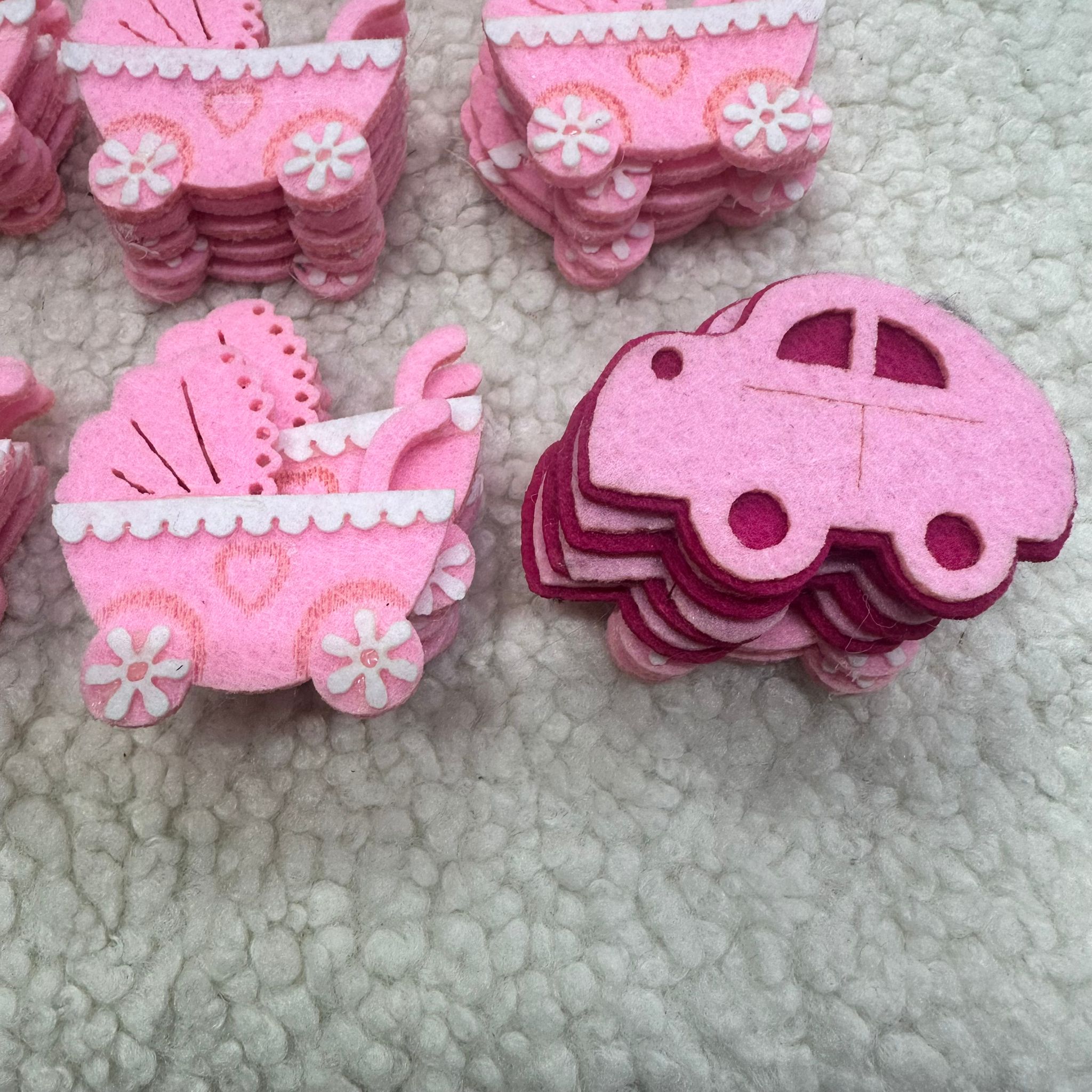 Karışık Araç Keçe 50'li Set