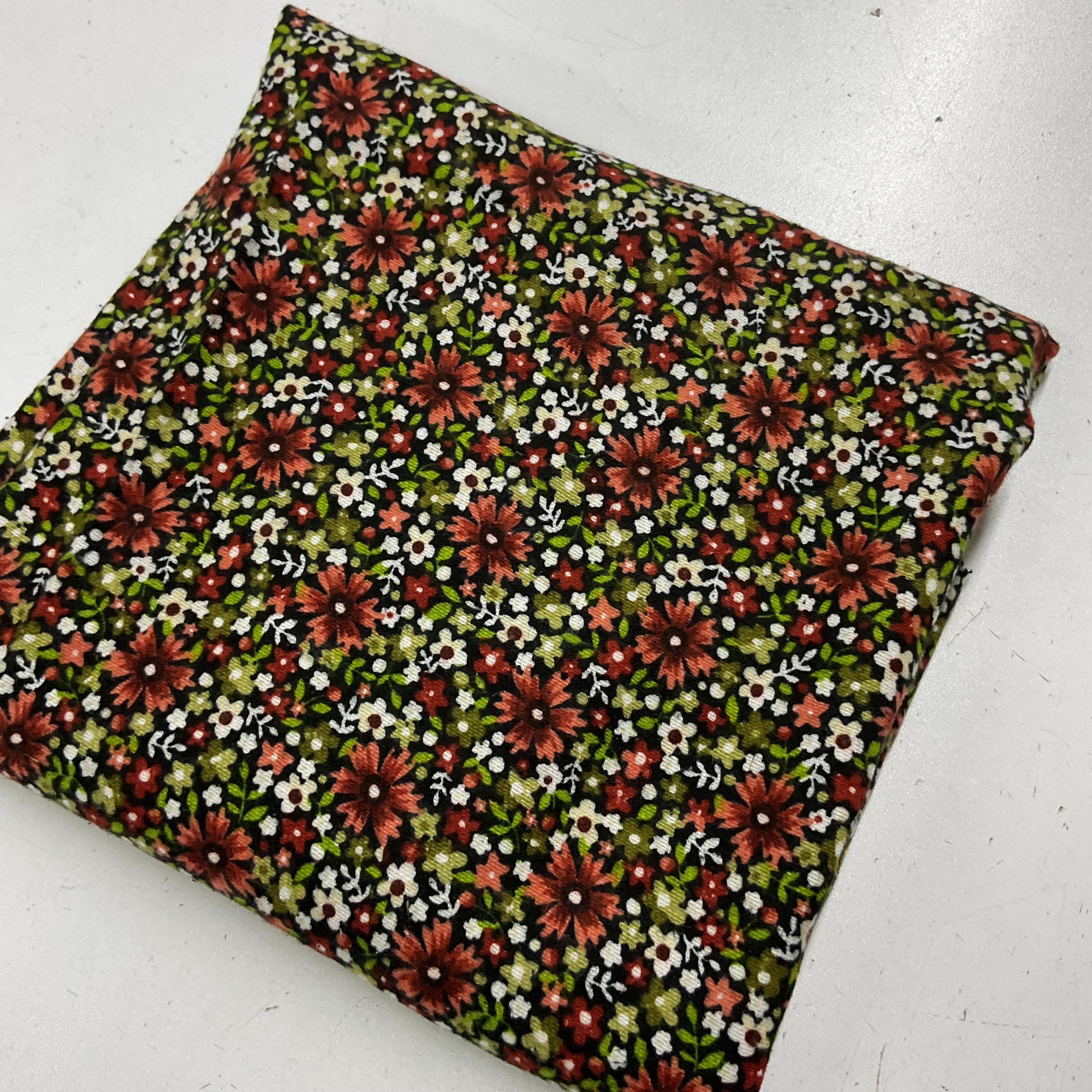 Kahve Çiçek 75*90 Cm Parça Divitin Pazen Kumaş