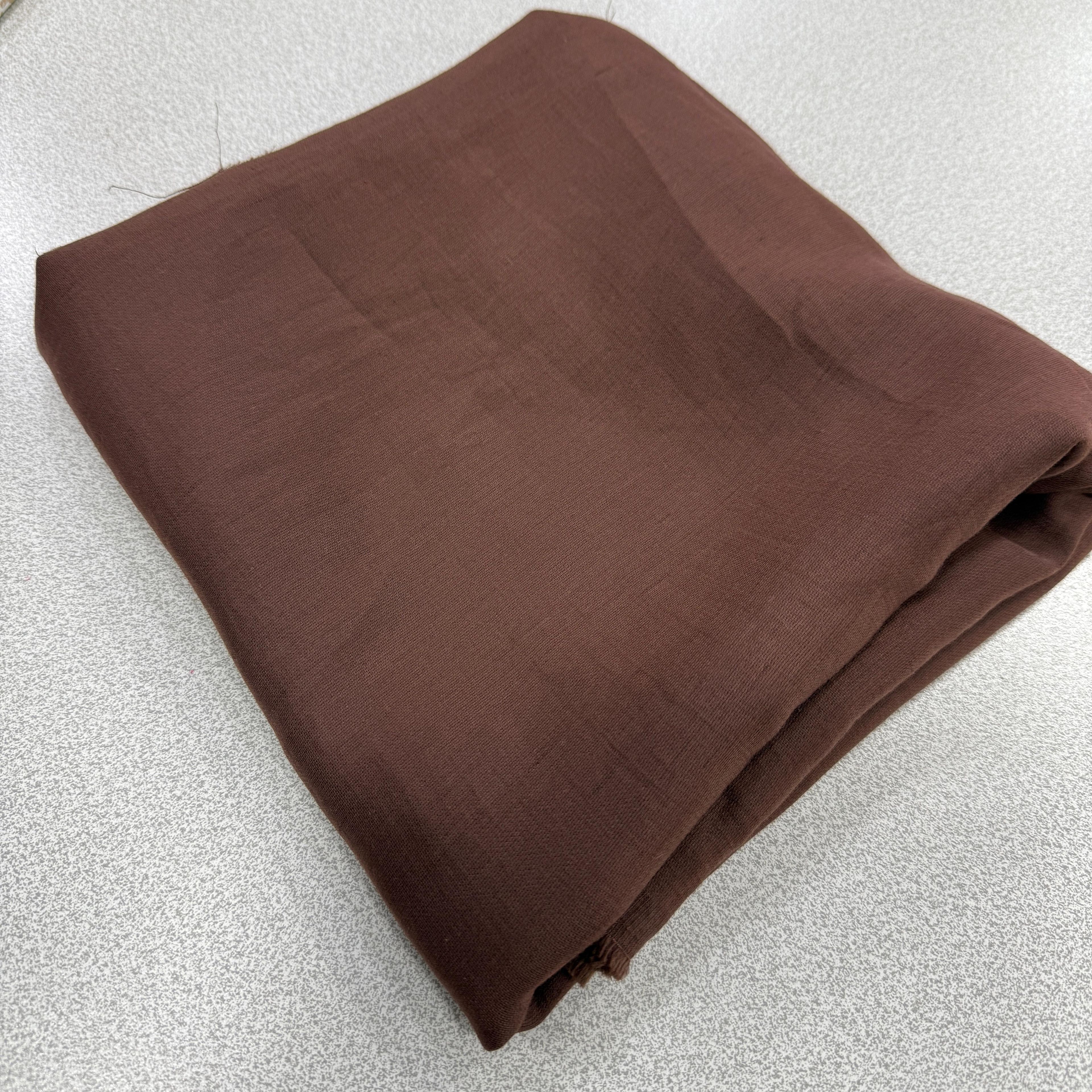 Giyimlik No:16 Acı Kahve 90*140 cm Parça Bohem Keten Kumaş