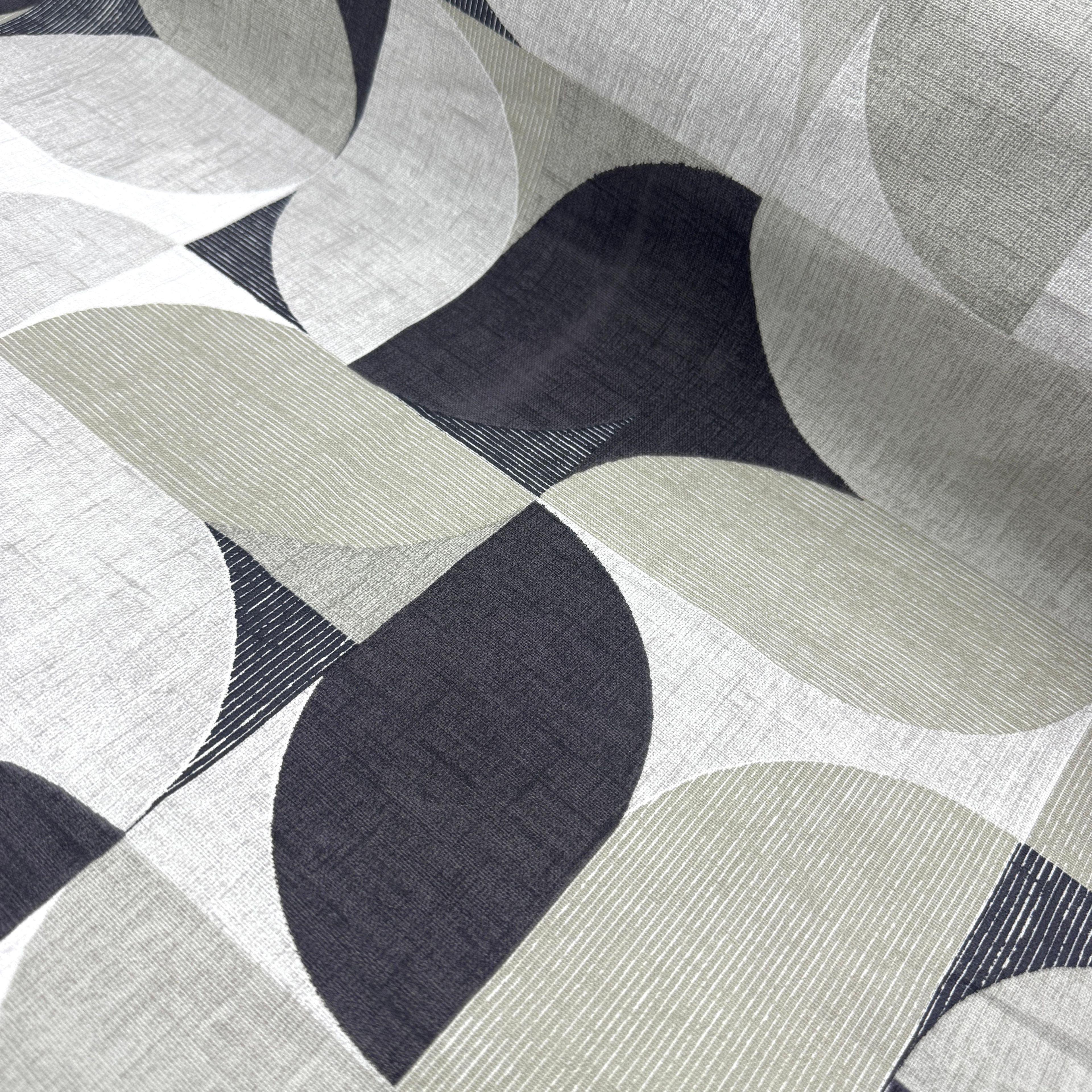 Abstract Desen Pamuk Keten Kumaş