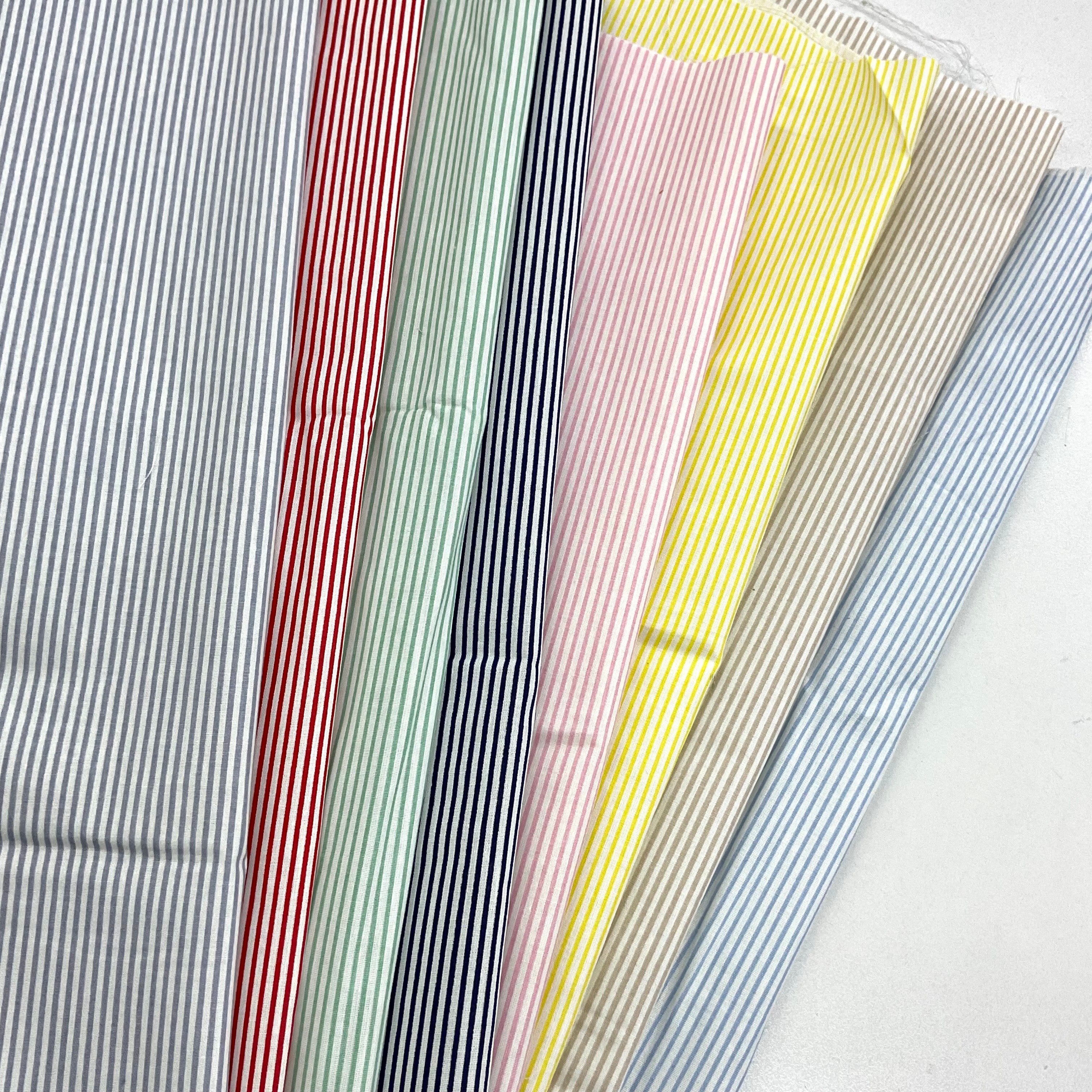 Çizgiler 8 Adet Parça Kumaş Seti