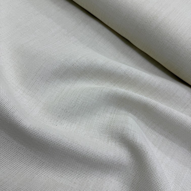 Düz Renk Linen Keten Kumaş - Krem