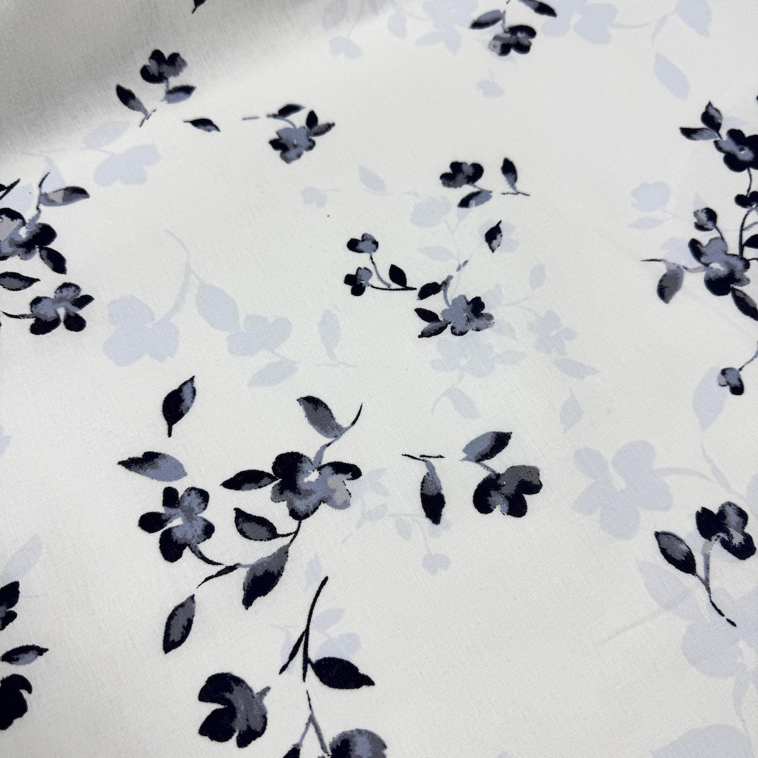 Dökülen Yapraklar Premium Poplin Kumaş