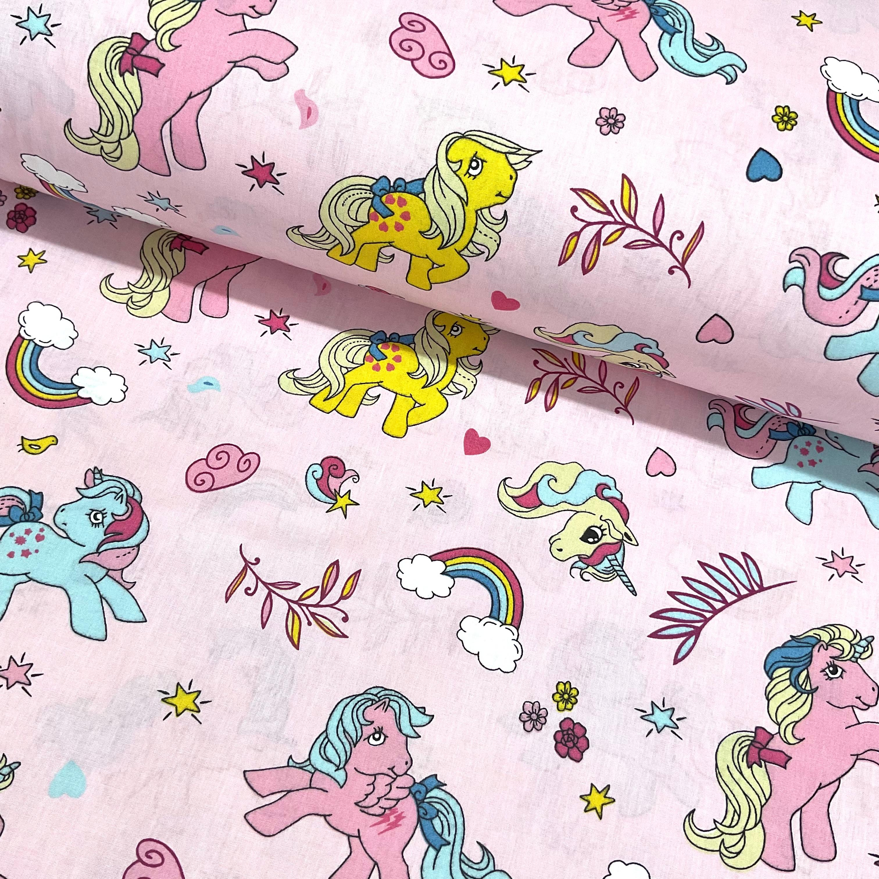 Unicorn Dünyası Poplin Kumaş