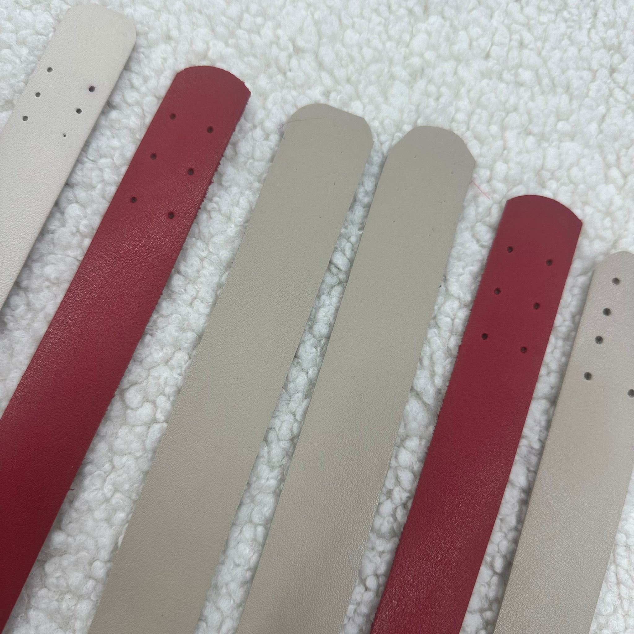 G-28 Suni Deri Tepsi Sapı Set