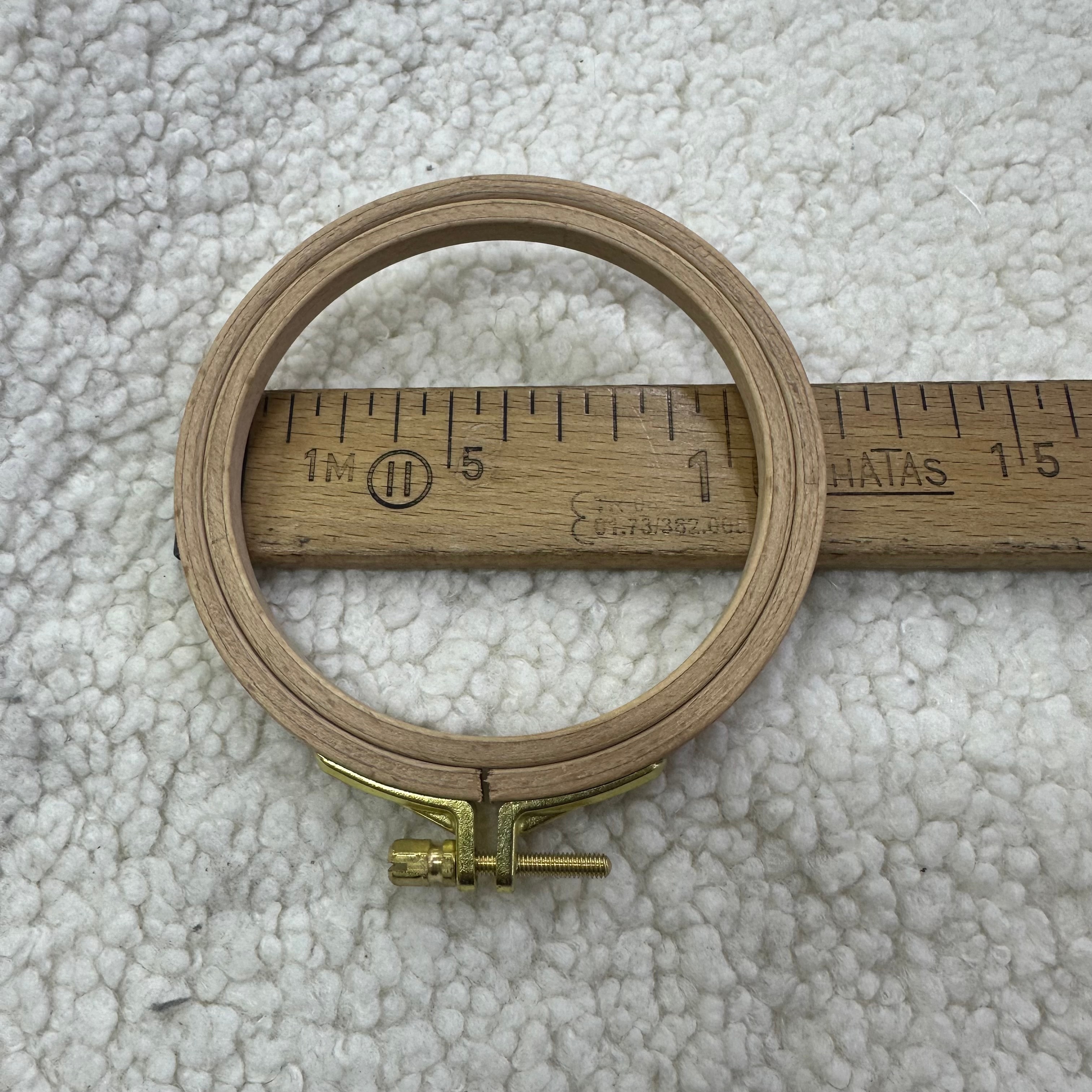 Nurge Ahşap 8 Mm Vidalı Kasnak No 1 - 8 Cm