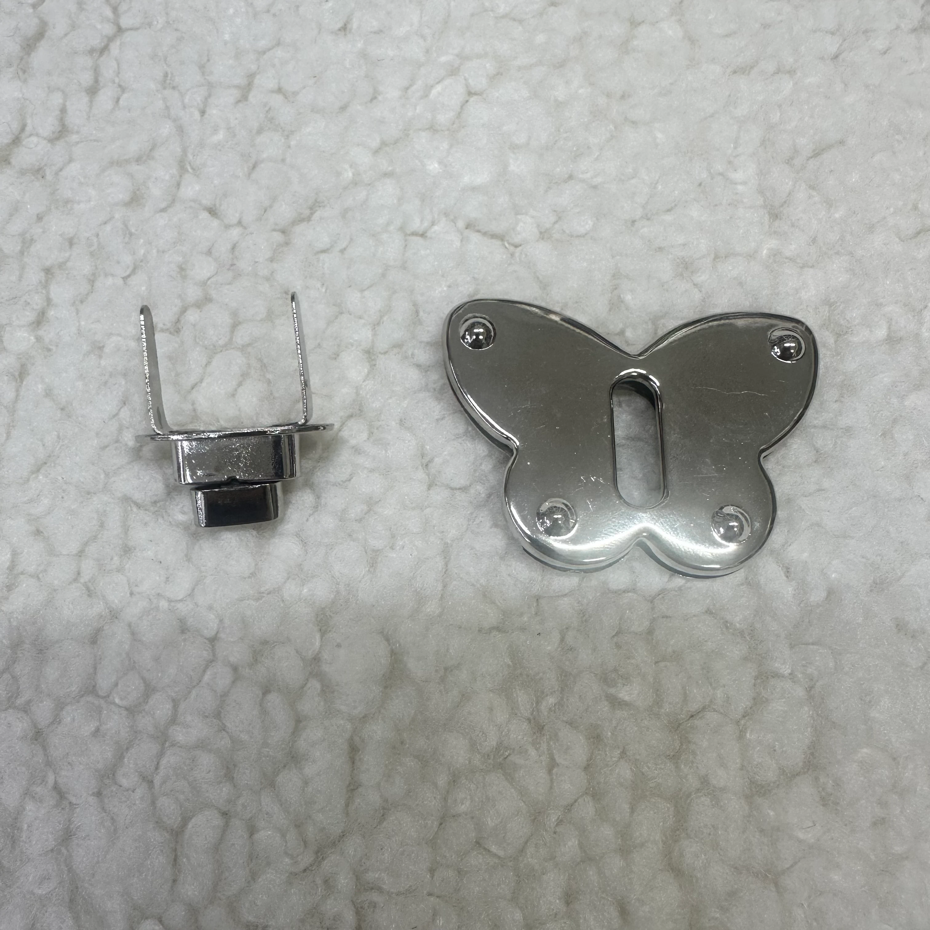 Kelebek Metal Çanta Kilidi 