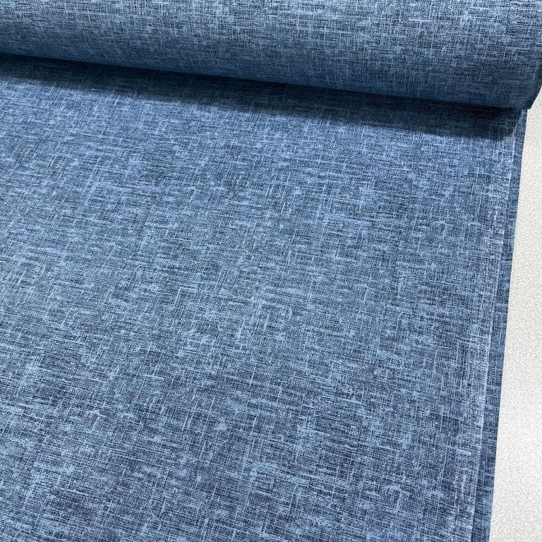 İndigo Mavi Şantuk Poplin Kumaş