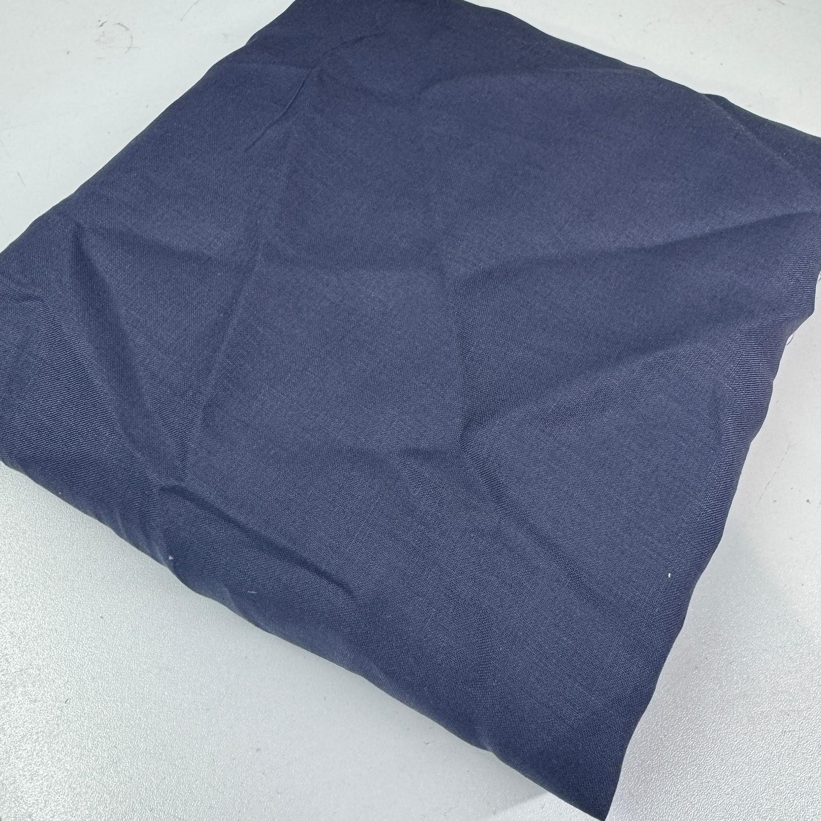 Lacivert 50*140 cm Parça Ham Keten Kumaş