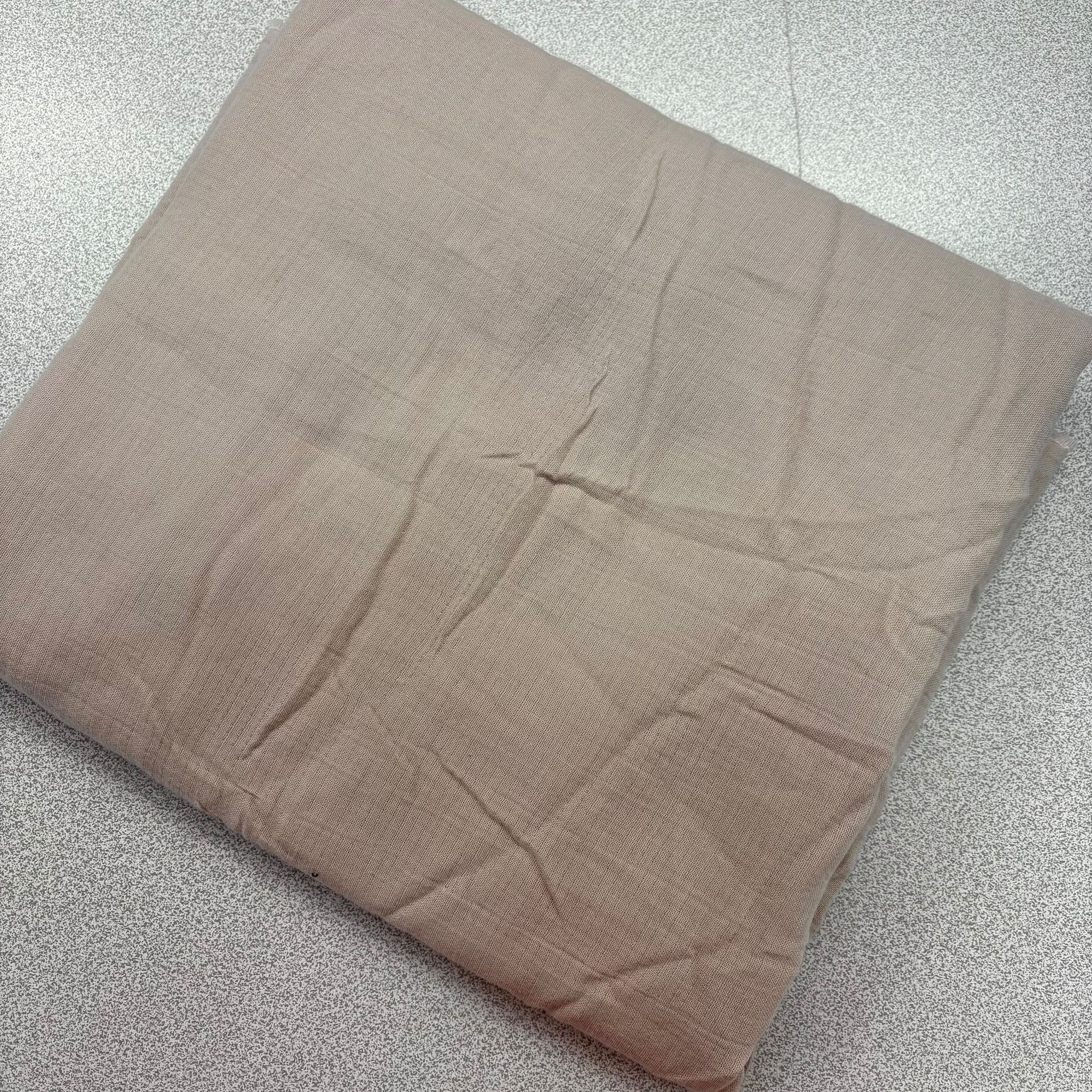 Açık Bej No:73 100*160 cm Parça Müslin Kumaş