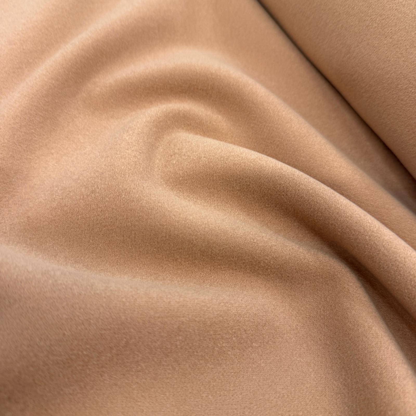 Sütlü Kahve Kıvanç Tekstil Latest Özel Seri Likralı Kaşe Kumaş