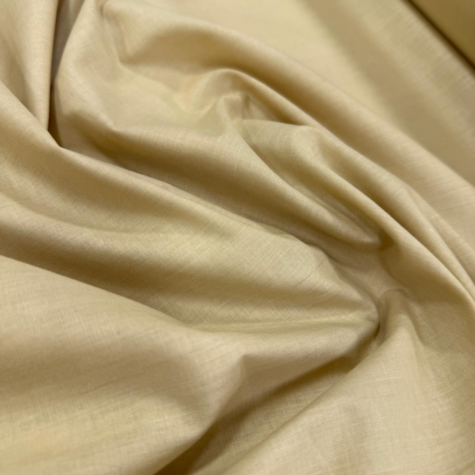 Koyu Bej Vual Kumaş