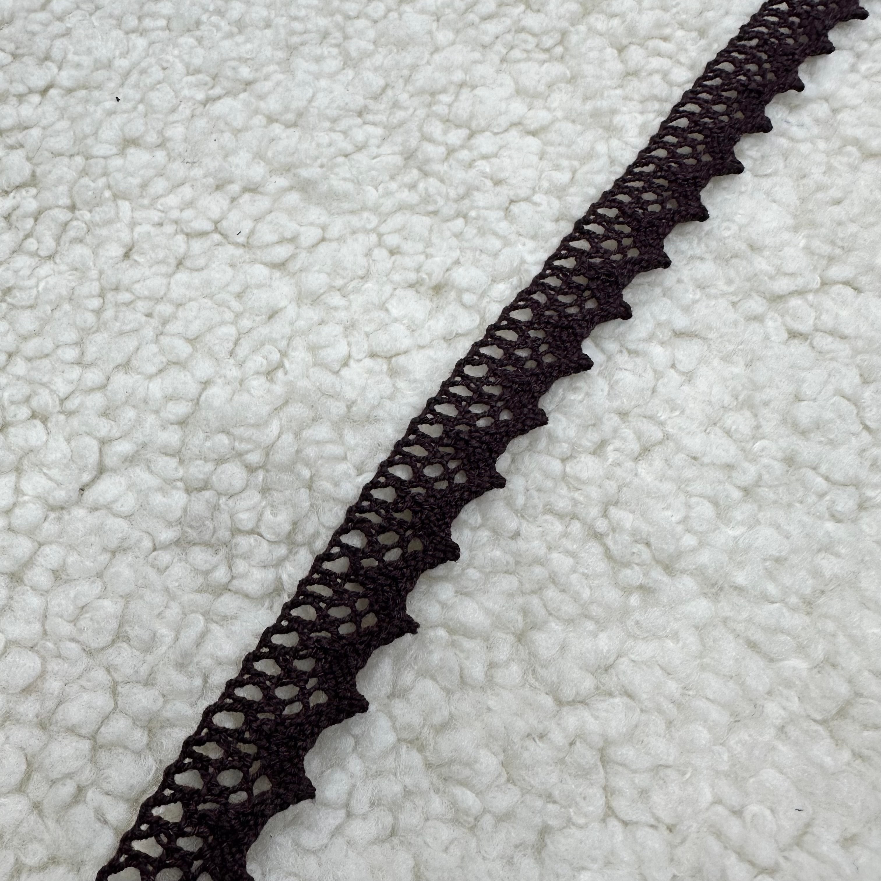 Zigzaglı Acı Kahve Pamuklu Kopanaki