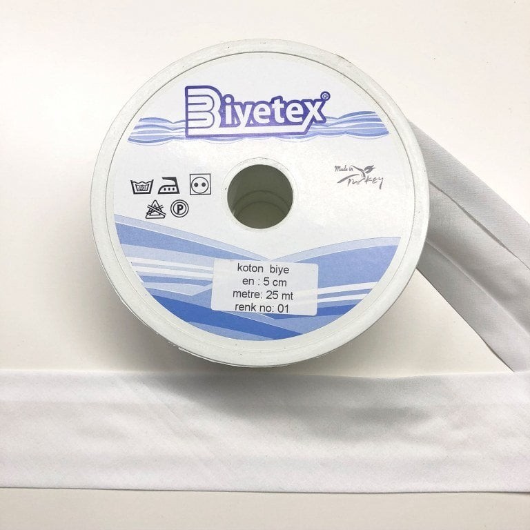 Renk No 01 Biyetex Koton Biye 5 Cm