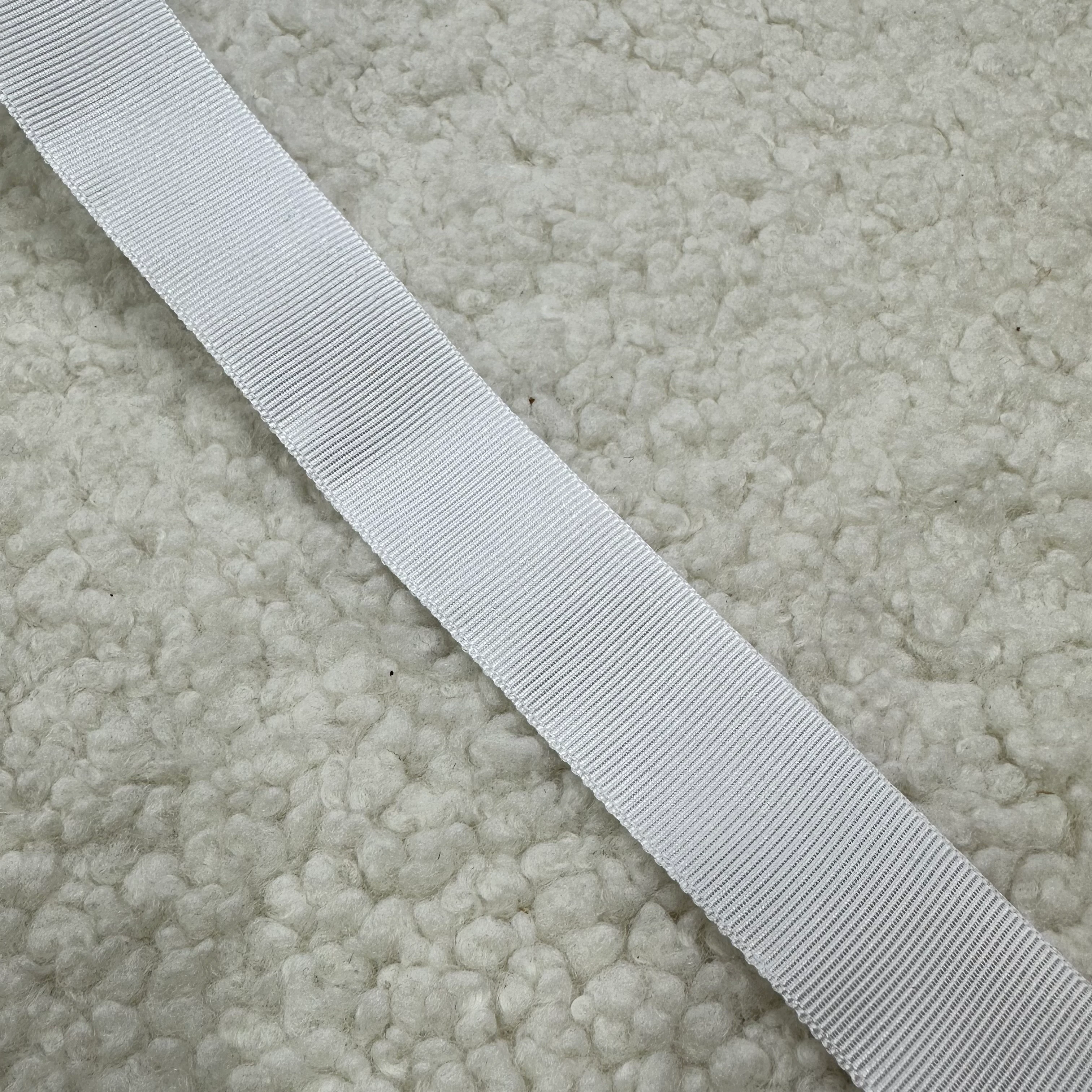 3 Cm Beyaz Grogren Metrelik Kurdele 