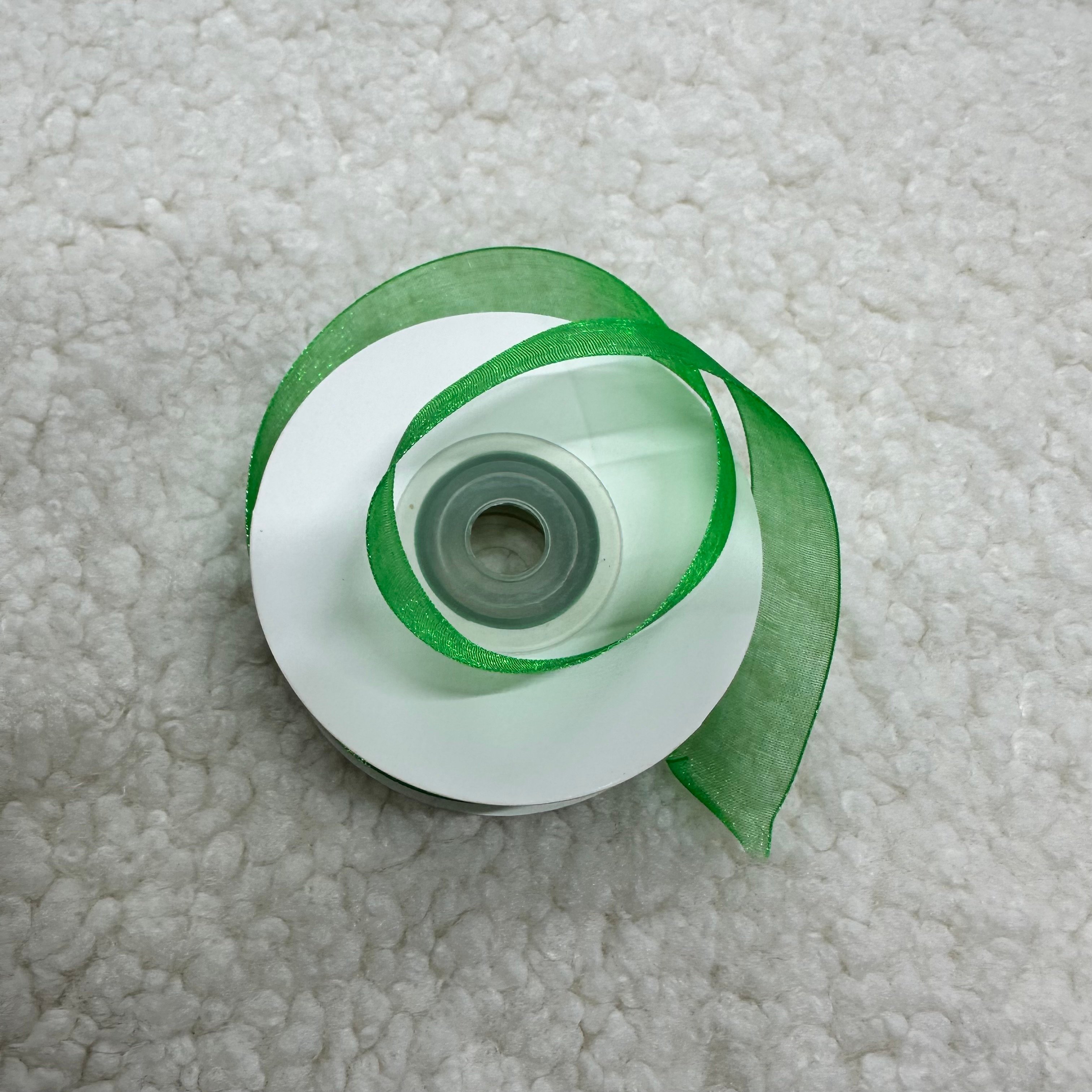 Yeşil Organze Kurdele 2 Cm