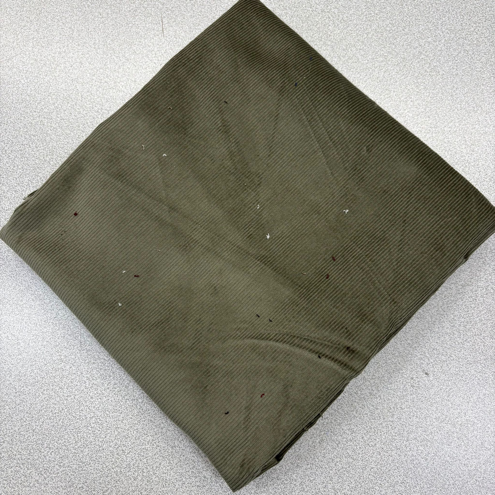 Haki No:48 70*140 cm Parça Fitilli Kadife Kumaş