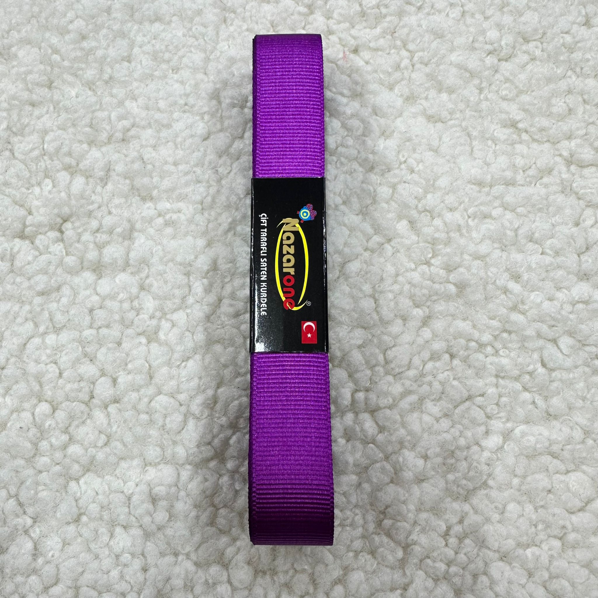 2 Cm Menekşe Grogren Kurdele