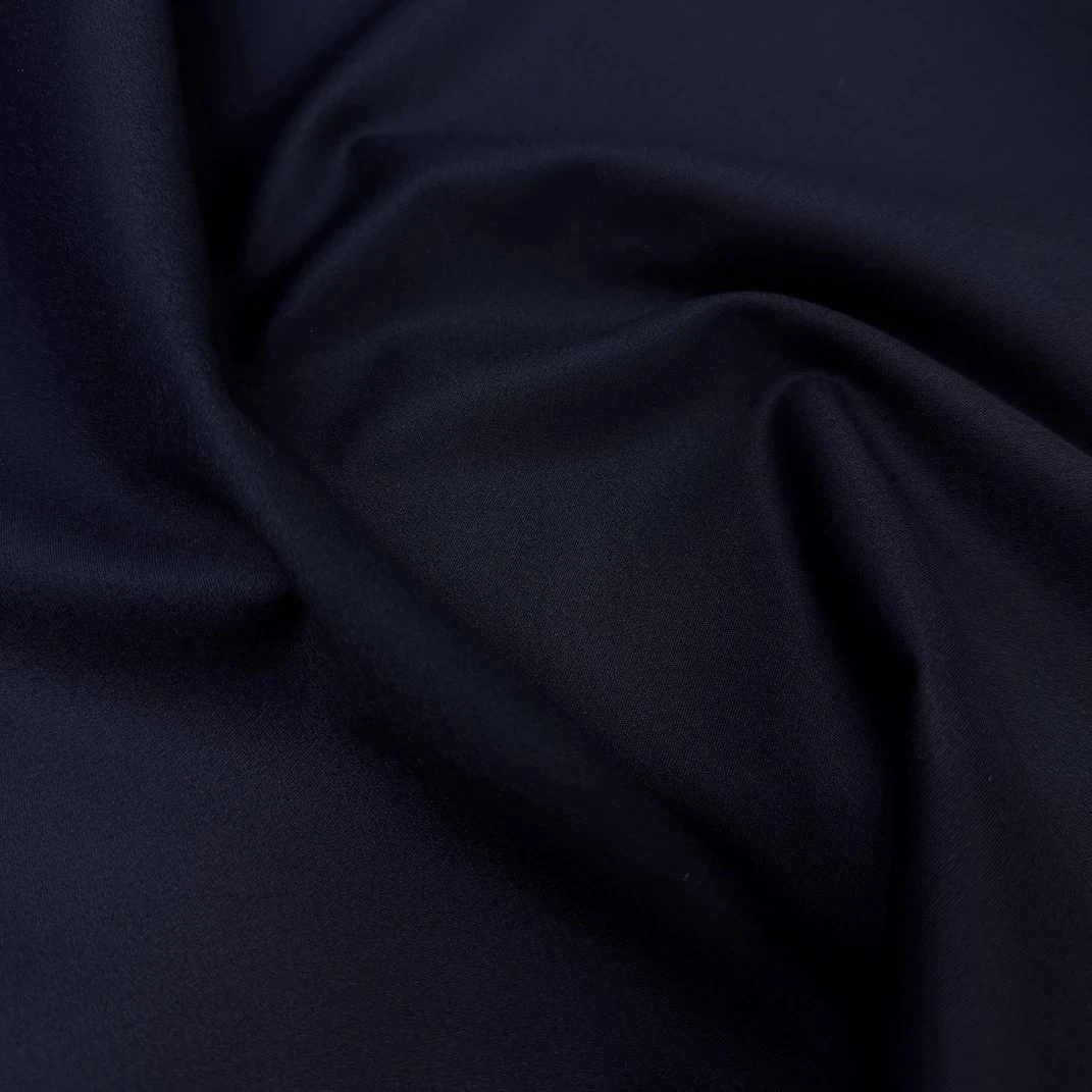 Gece Mavi Nairobi Saten Gabardin Kumaş