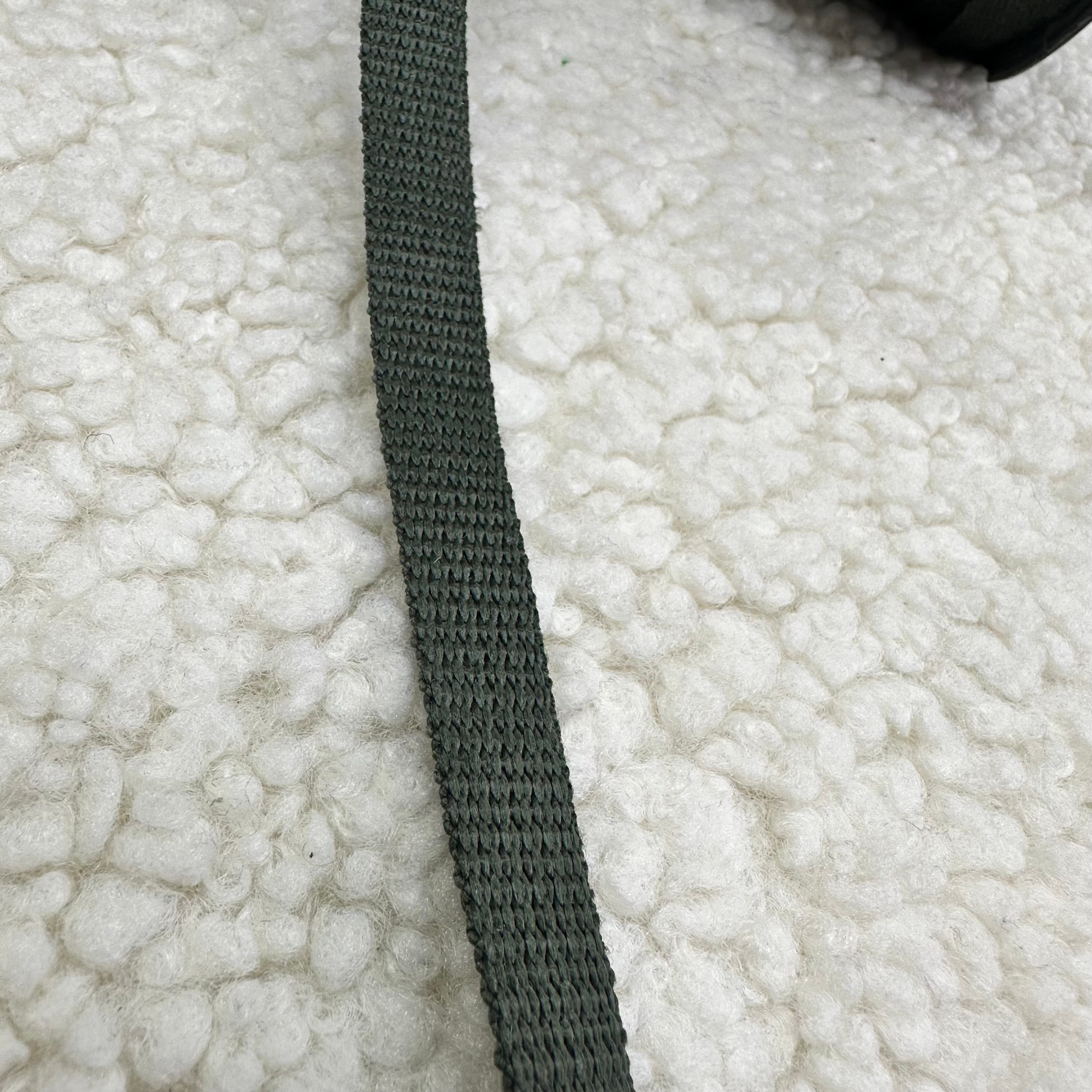 Haki Polyester 1 Cm Çanta Kolonu Sapı